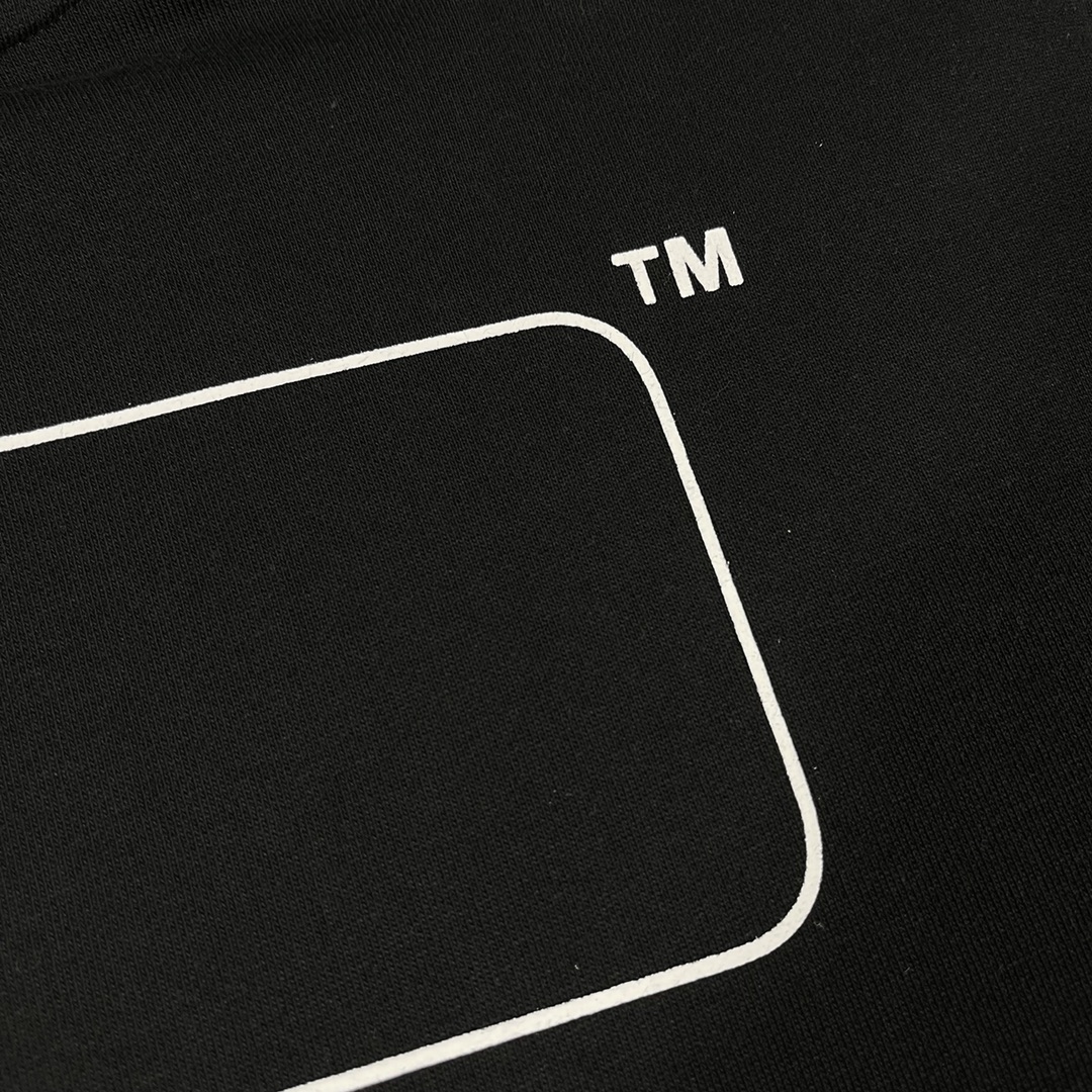  OFF-White OW 波浪斜条 印花  运动 长袖 连帽 外套夹克 秋冬季 拉链 卫衣 黑色 OMBB097F22FLE0151001