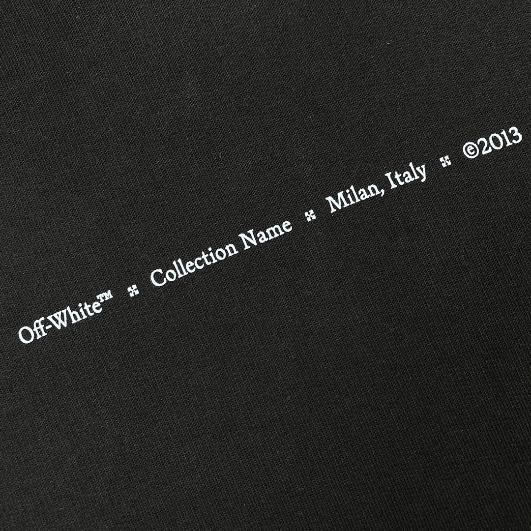   OFF-White OW FW21 微标 印花  运动 长袖 连帽 外套夹克 秋冬季 拉链 卫衣 黑色 OMBB085F21FLE0181084B