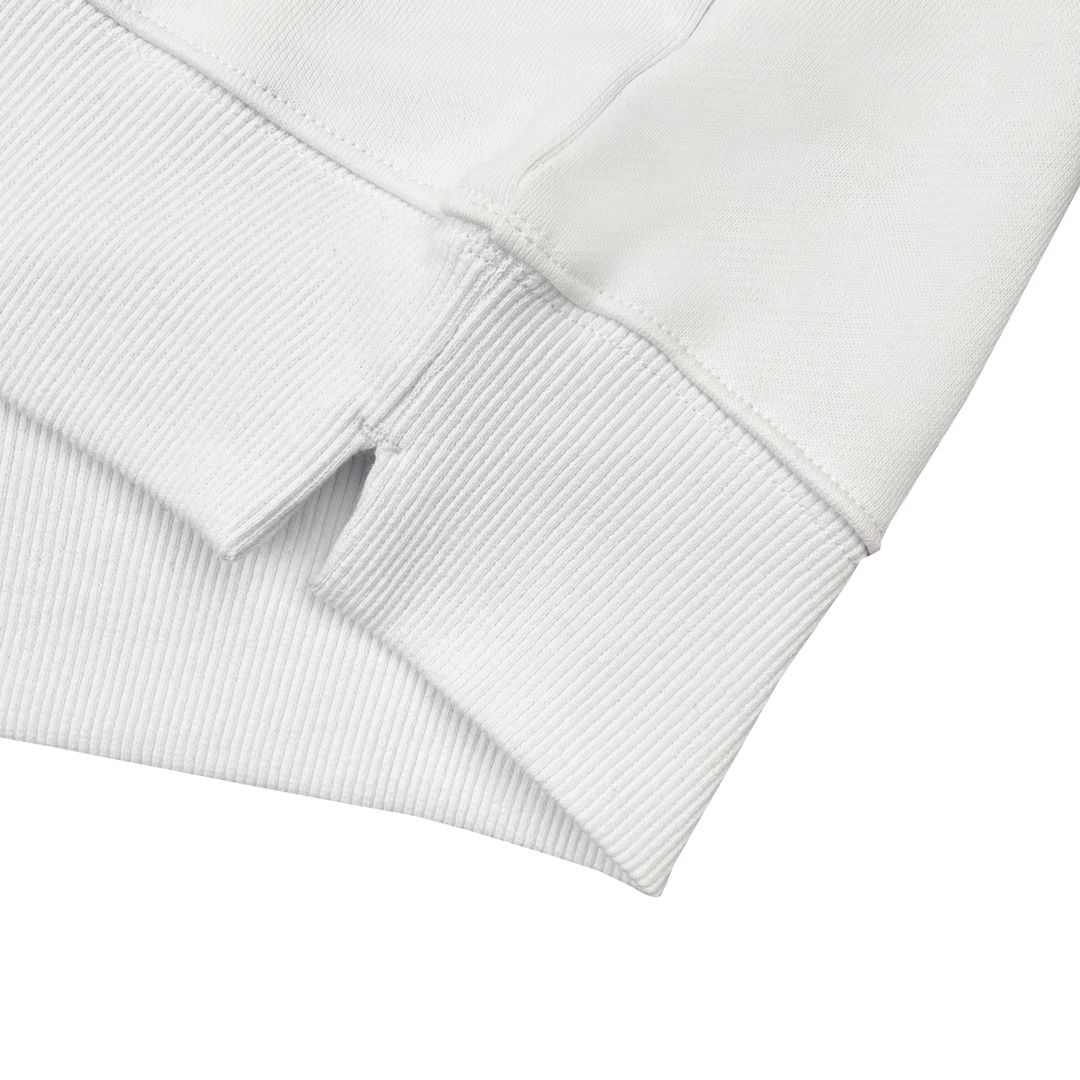  OFF-White OW  微标 印花  运动 长袖 连帽 外套夹克 秋冬季 拉链 卫衣 黑色  白色