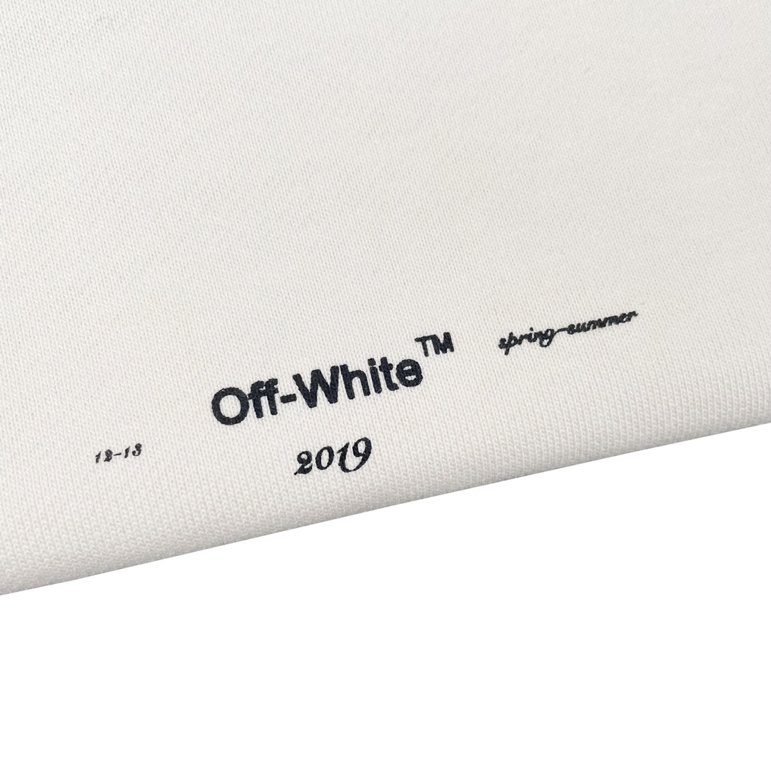  OFF-White OW  圆领 拉链   印花  运动 长袖 连帽 外套夹克 秋冬季 拉链 卫衣 黑色  白色