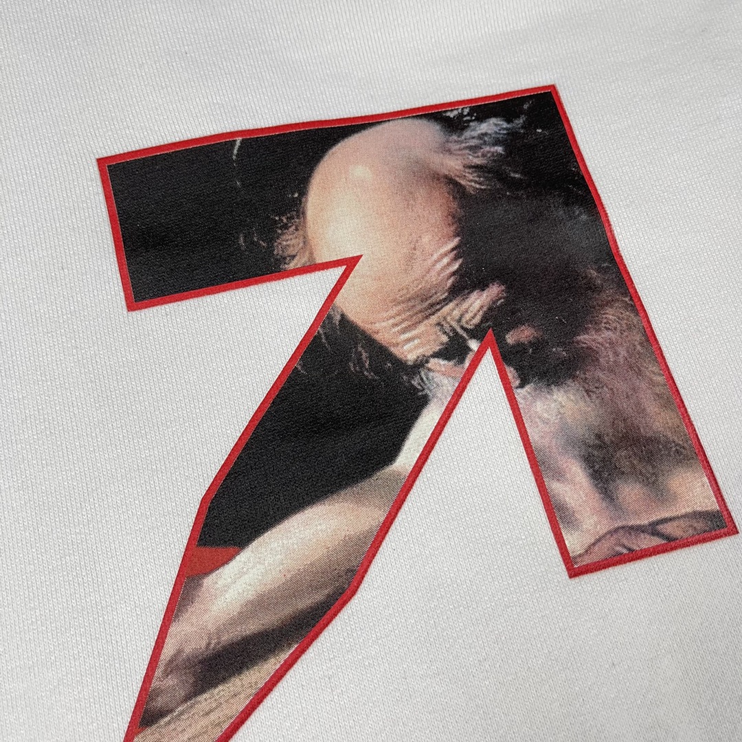   OFF-White OW SS21  微标 印花  运动 长袖 连帽 外套夹克 秋冬季 拉链 卫衣 白色 OMBB037R21FLE0020125