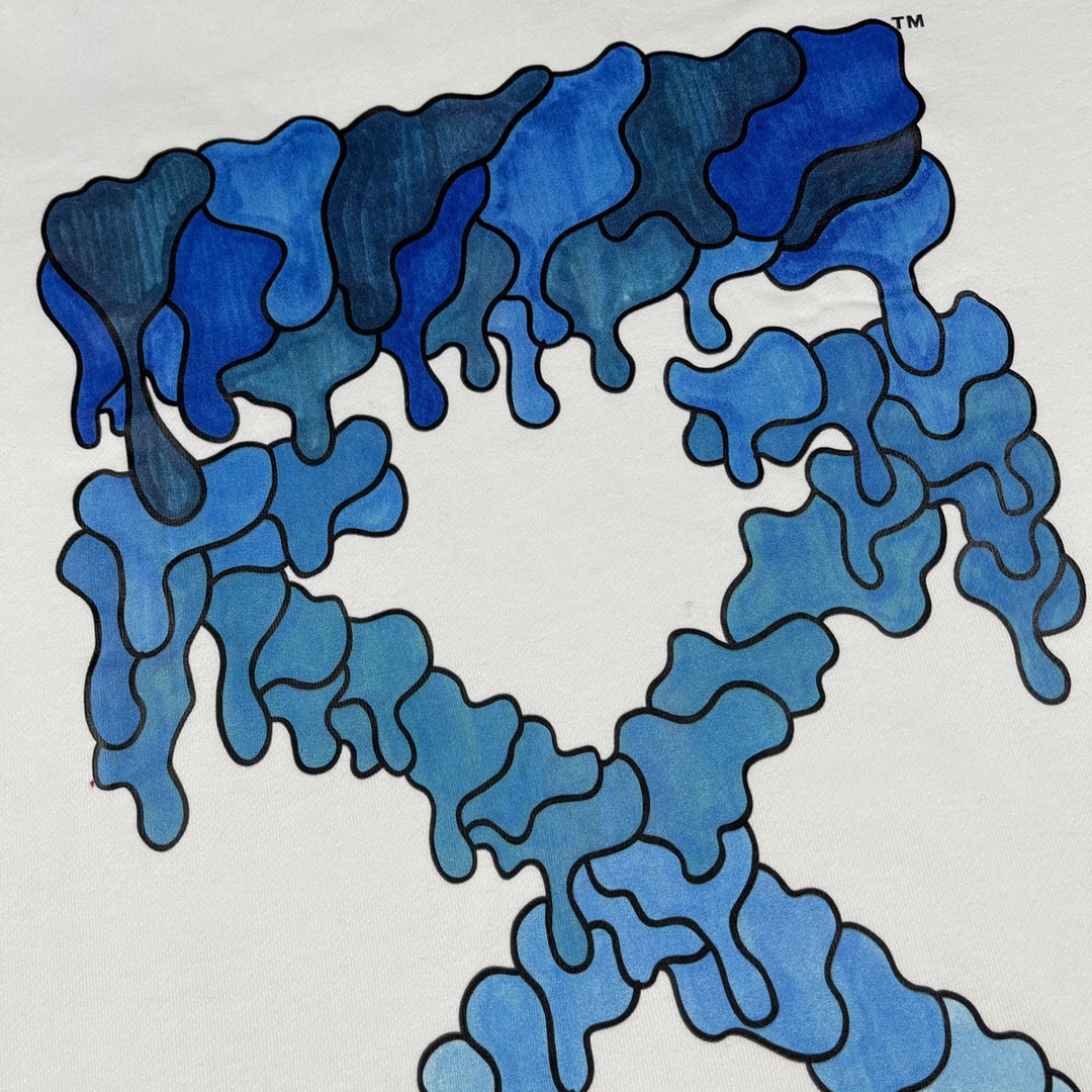  OFF-White OW   微标 印花  运动 长袖 连帽 外套夹克 秋冬季 拉链 卫衣 白色  