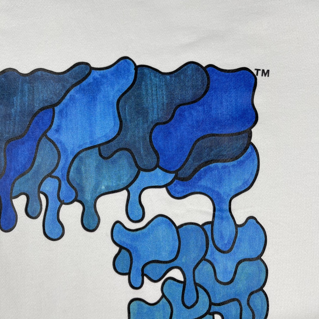  OFF-White OW   微标 印花  运动 长袖 连帽 外套夹克 秋冬季 拉链 卫衣 白色  