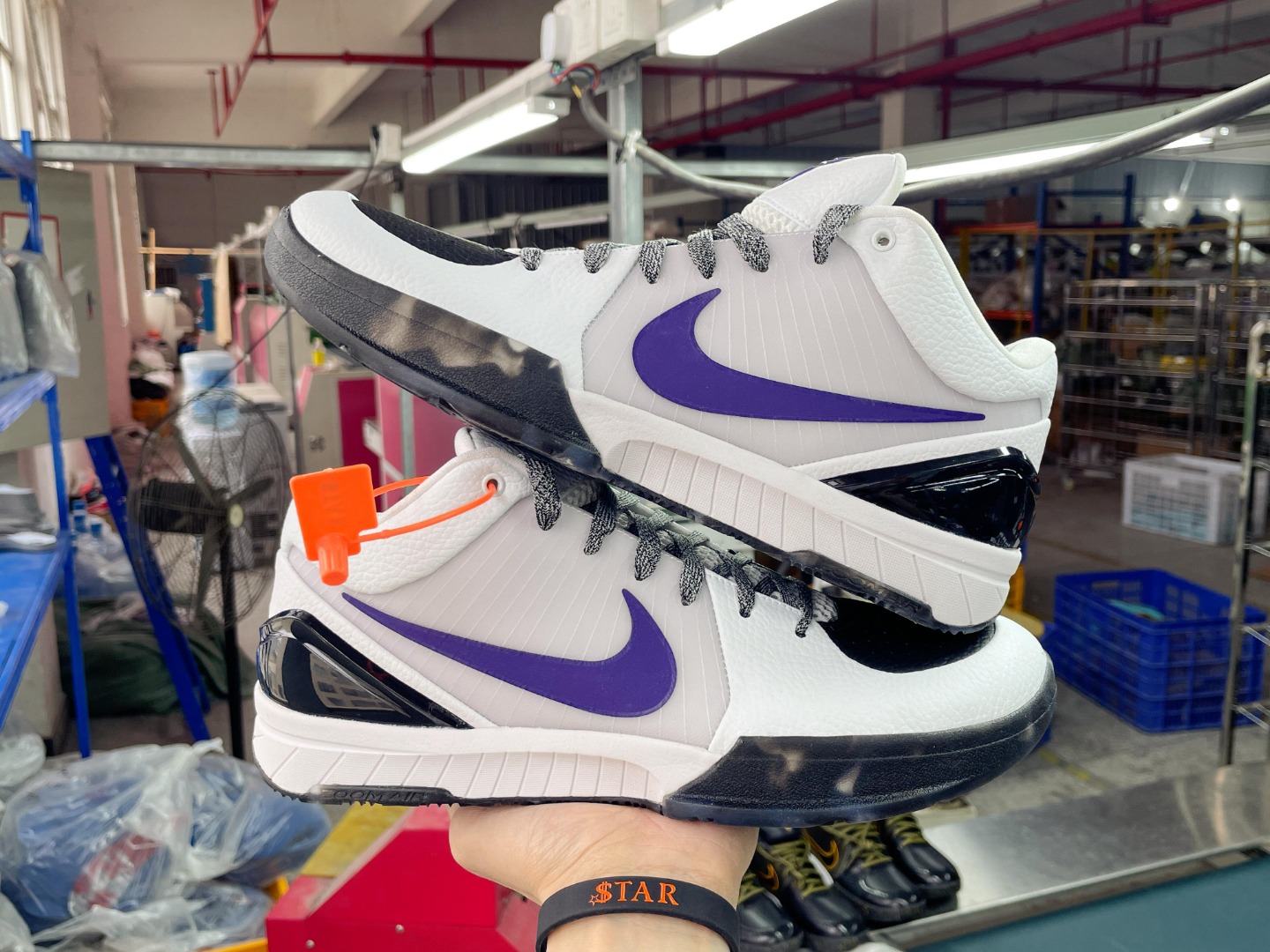  STAR Kobe4 白迷彩 库兹马PE 低筒   科比 4  氣墊 篮球鞋 实战鞋 球鞋 男鞋  波鞋 速度版