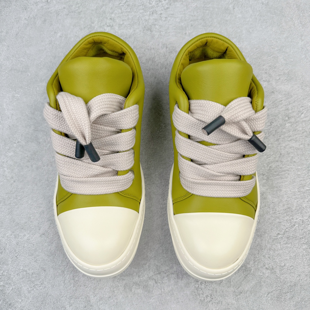  RICK OWENS RO FW23 LUXOR   低筒 板鞋 休闲鞋 男鞋 女鞋 浅绿色  RU02C7893LLPW2-3211