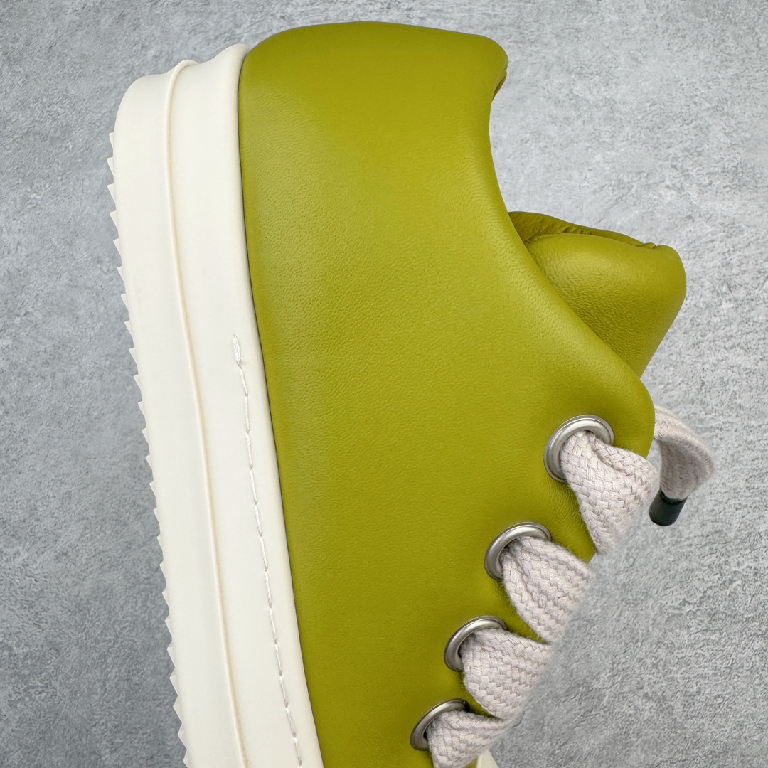  RICK OWENS RO FW23 LUXOR   低筒 板鞋 休闲鞋 男鞋 女鞋 浅绿色  RU02C7893LLPW2-3211