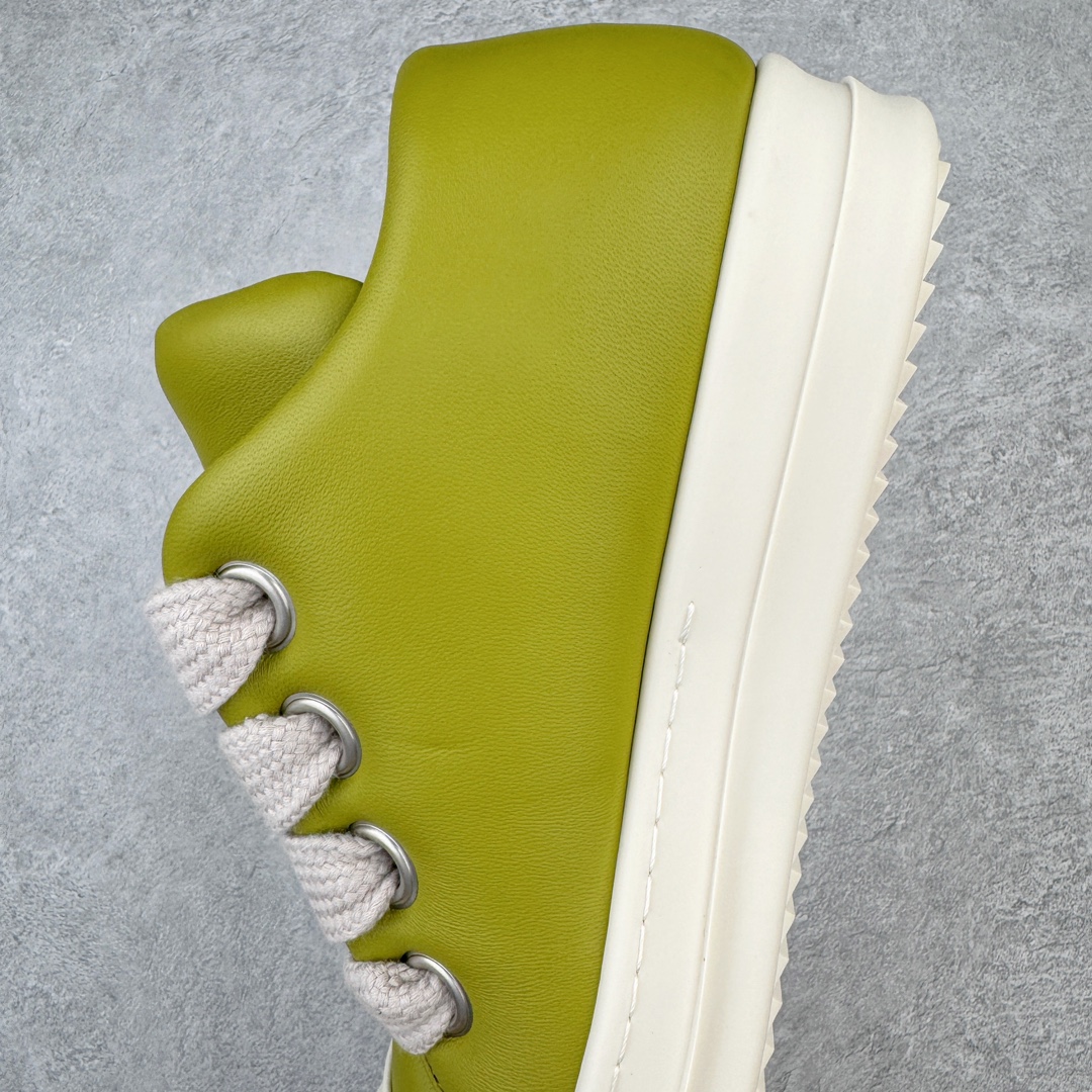 RICK OWENS RO FW23 LUXOR   低筒 板鞋 休闲鞋 男鞋 女鞋 浅绿色  RU02C7893LLPW2-3211