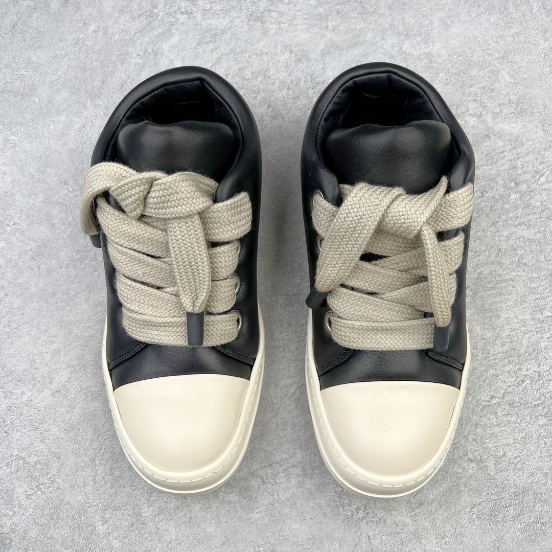 RICK OWENS RO FW23 LUXOR   低筒 板鞋 休闲鞋 男鞋 女鞋 黑色  RU02C7893LLPW2-911