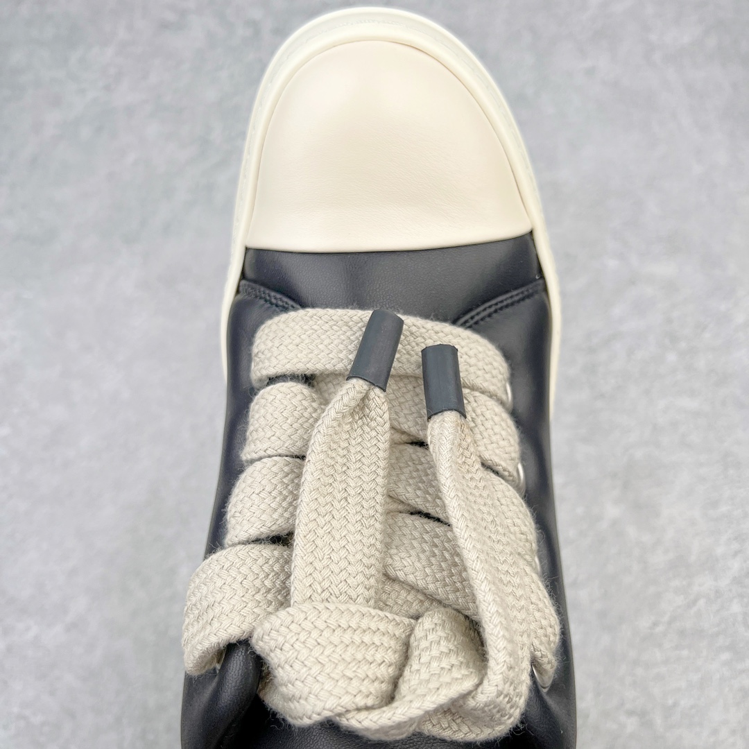 RICK OWENS RO FW23 LUXOR   低筒 板鞋 休闲鞋 男鞋 女鞋 黑色  RU02C7893LLPW2-911