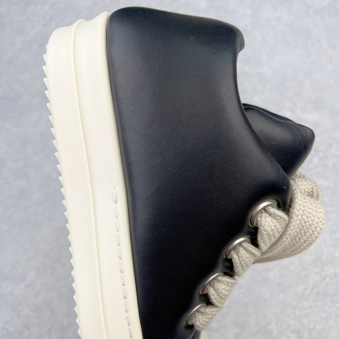 RICK OWENS RO FW23 LUXOR   低筒 板鞋 休闲鞋 男鞋 女鞋 黑色  RU02C7893LLPW2-911
