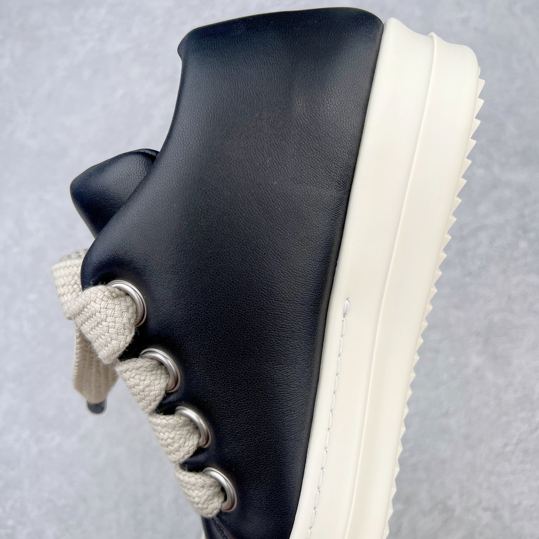 RICK OWENS RO FW23 LUXOR   低筒 板鞋 休闲鞋 男鞋 女鞋 黑色  RU02C7893LLPW2-911