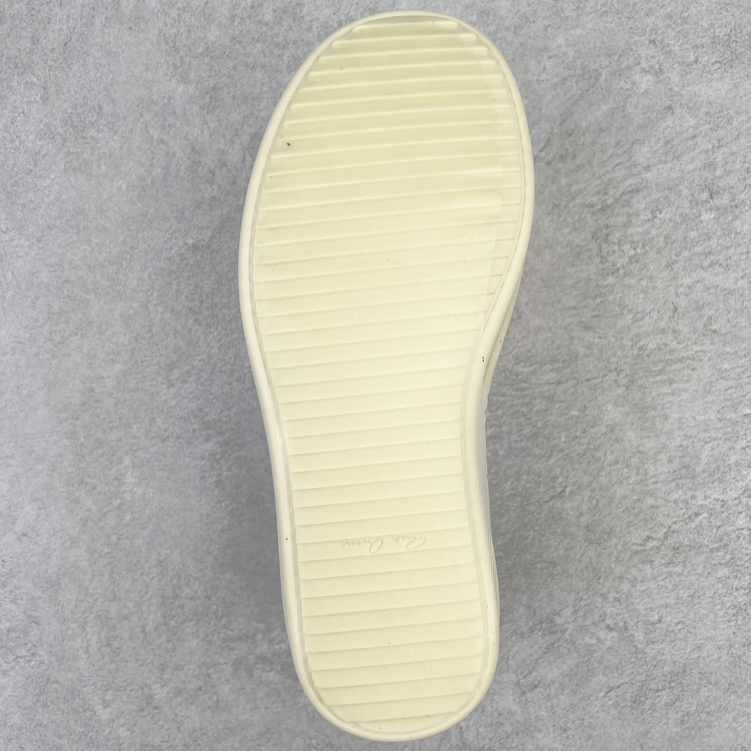 RICK OWENS Leather Low Sneakers 黑色皮面 低筒  板鞋 休闲鞋 男鞋 女鞋 RU02A5891LPO-9111