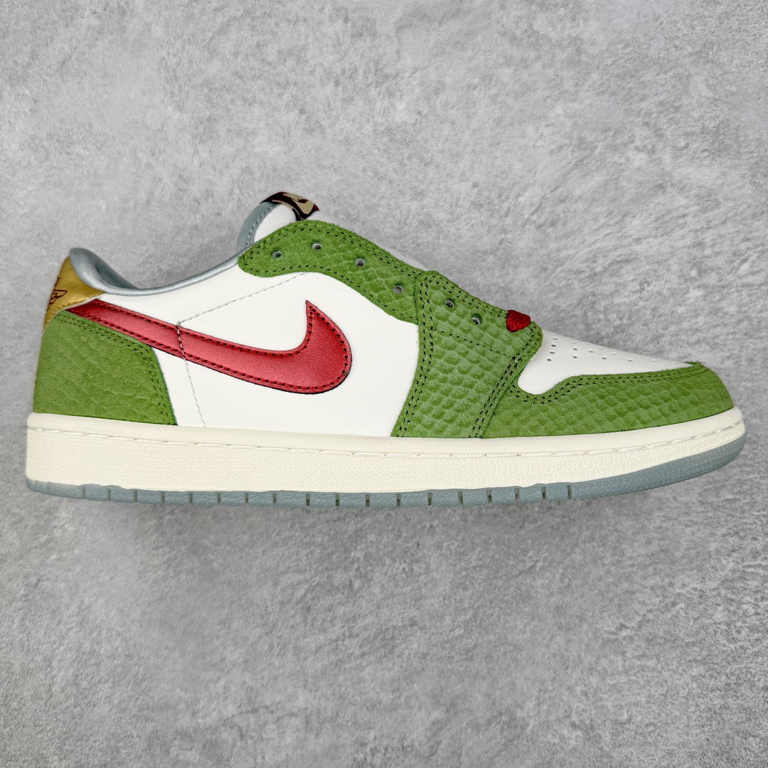  Air Jordan 1 AJ1 Low  CNY 低筒 倒钩 板鞋 篮球鞋  波鞋 男女同款 龙年限定 FN3727-100