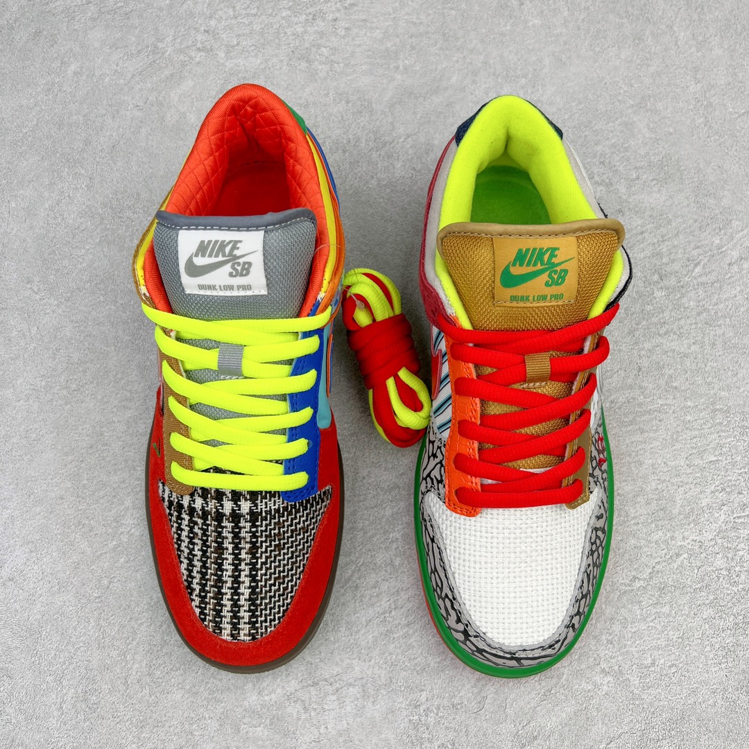 Nike Dunk SB Low What The 低筒 休闲鞋 板鞋 男鞋 女鞋 波鞋 鸳鸯彩色 慈善 2007 318403-141