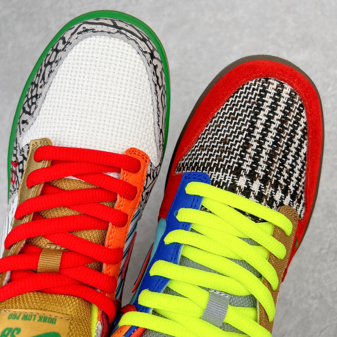  Nike Dunk SB Low What The 低筒 休闲鞋 板鞋 男鞋 女鞋 波鞋 鸳鸯彩色 慈善 2007 318403-141