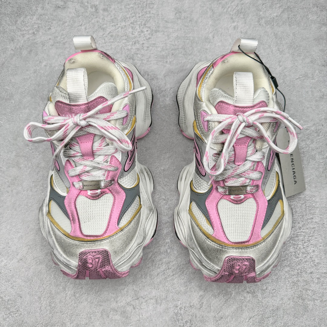 Balenciaga CARGO 巴黎世家  圆头系带 舒适百搭 老爹鞋 运动 复古板鞋 休闲鞋 男鞋 女鞋 白粉 （版型偏大一码）