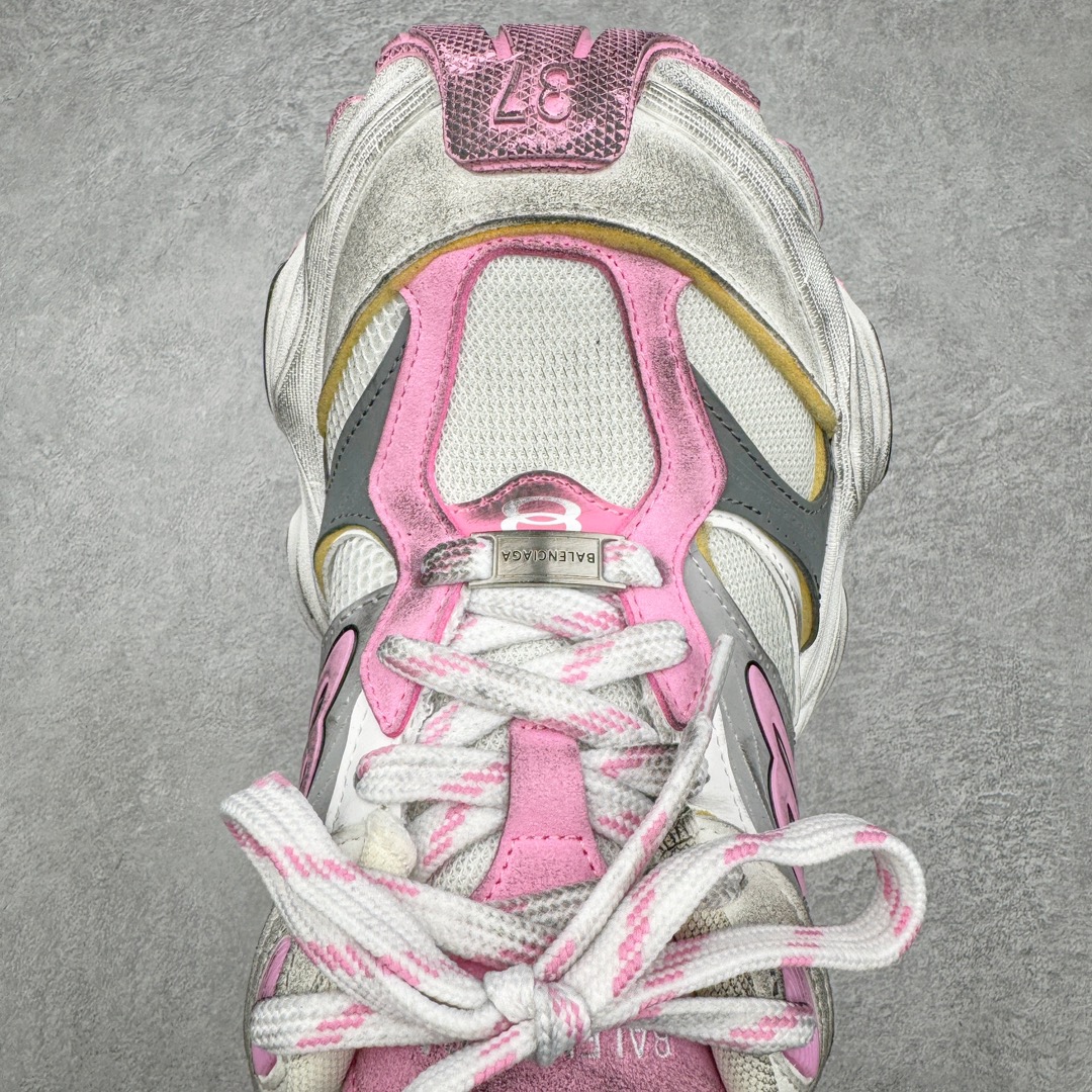 Balenciaga CARGO 巴黎世家  圆头系带 舒适百搭 老爹鞋 运动 复古板鞋 休闲鞋 男鞋 女鞋 白粉 （版型偏大一码）