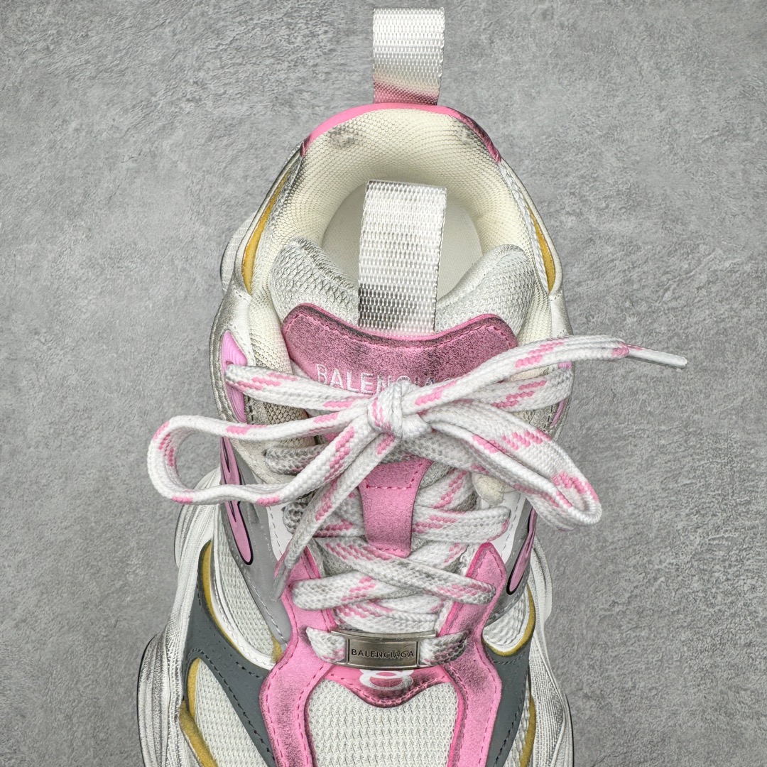 Balenciaga CARGO 巴黎世家  圆头系带 舒适百搭 老爹鞋 运动 复古板鞋 休闲鞋 男鞋 女鞋 白粉 （版型偏大一码）