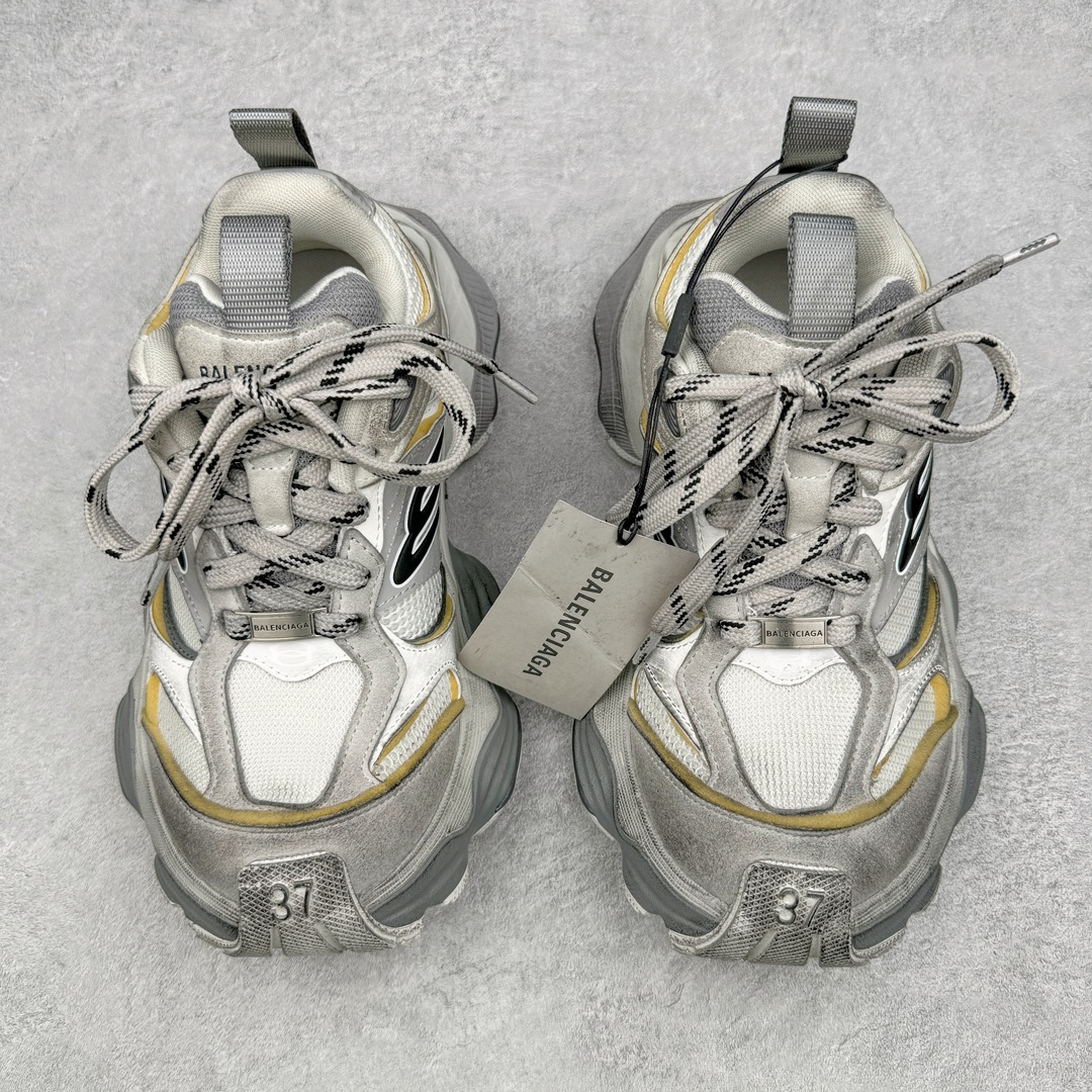  Balenciaga CARGO 巴黎世家  圆头系带 舒适百搭 老爹鞋 运动 复古板鞋 休闲鞋 男鞋 女鞋 灰色（版型偏大一码）