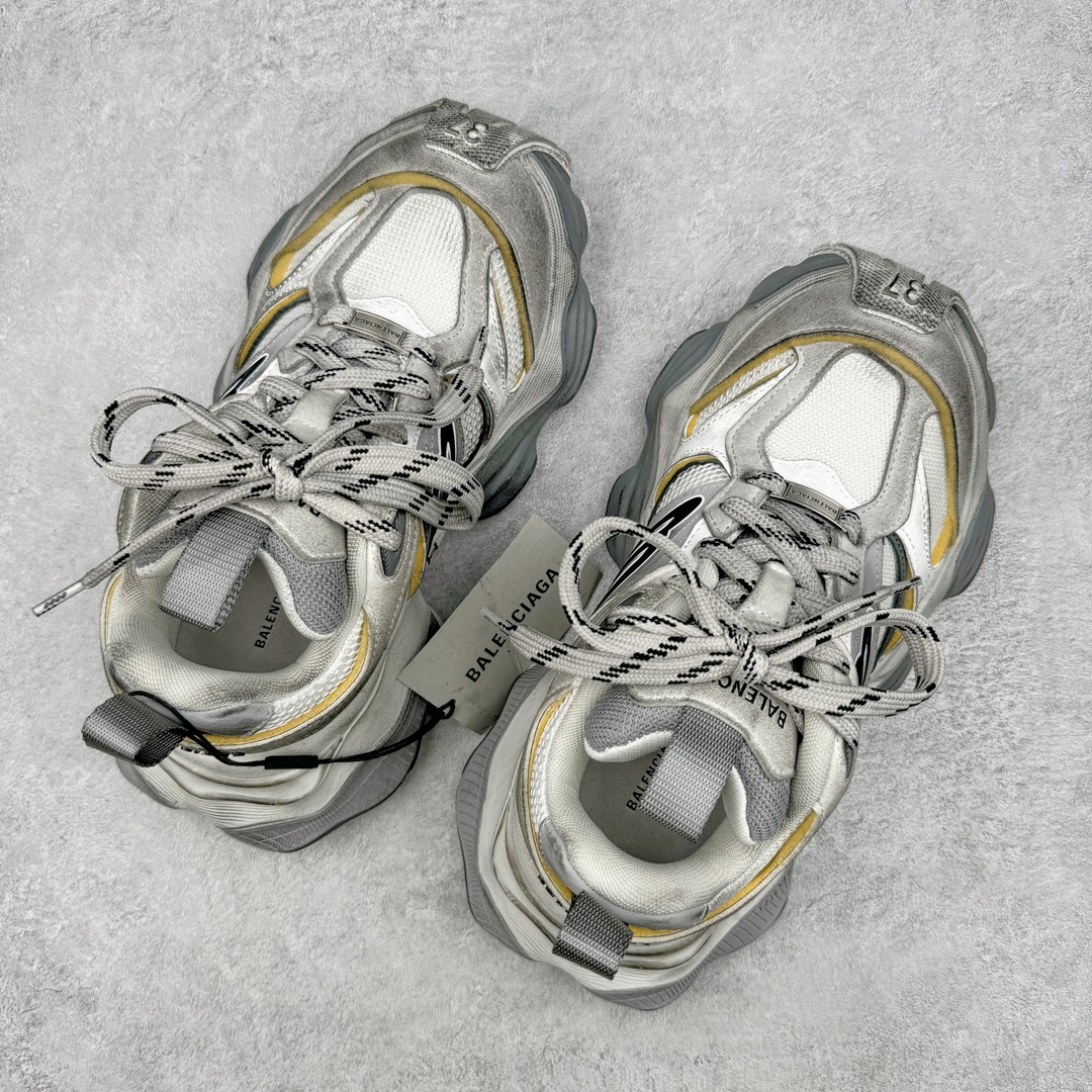  Balenciaga CARGO 巴黎世家  圆头系带 舒适百搭 老爹鞋 运动 复古板鞋 休闲鞋 男鞋 女鞋 灰色（版型偏大一码）