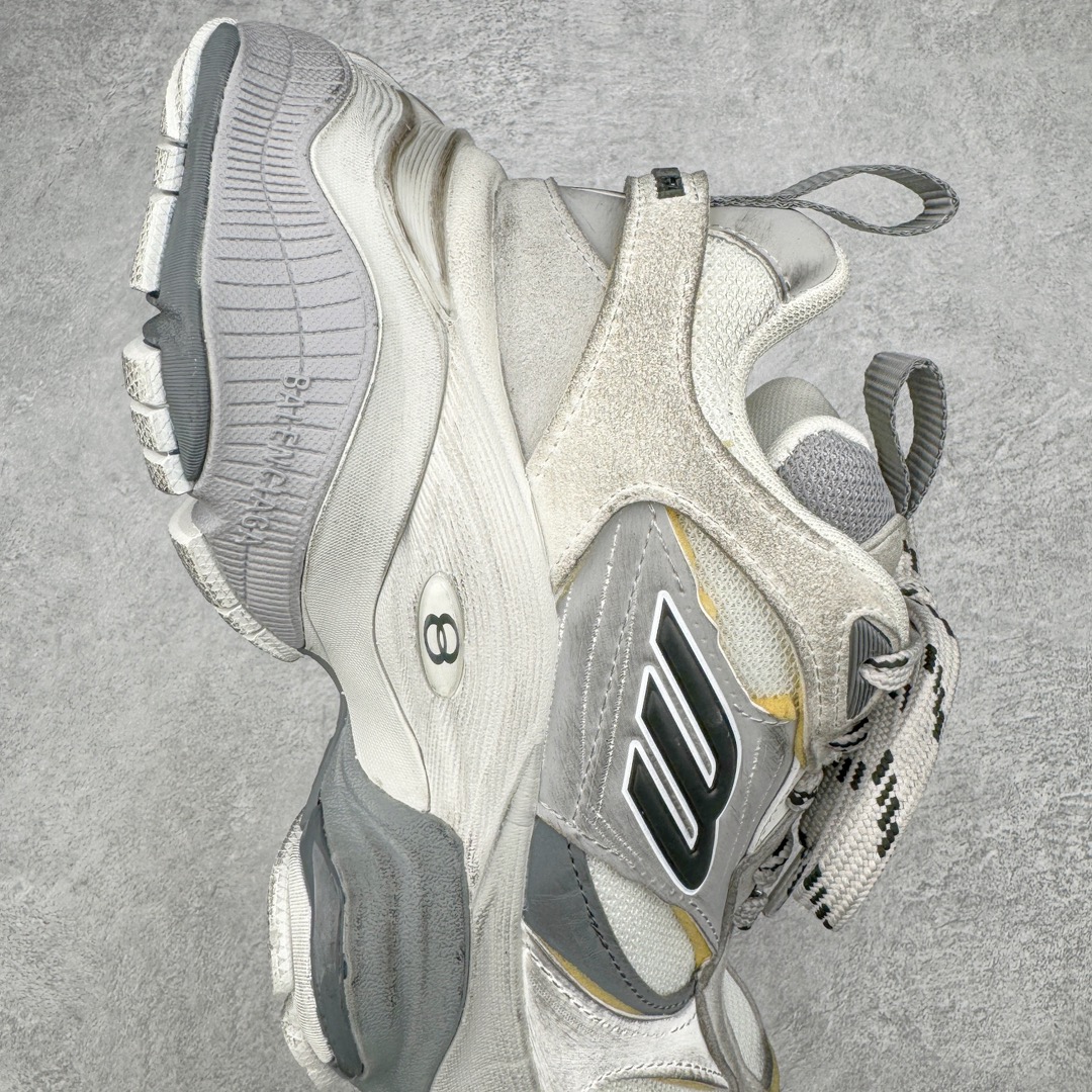  Balenciaga CARGO 巴黎世家  圆头系带 舒适百搭 老爹鞋 运动 复古板鞋 休闲鞋 男鞋 女鞋 灰色（版型偏大一码）