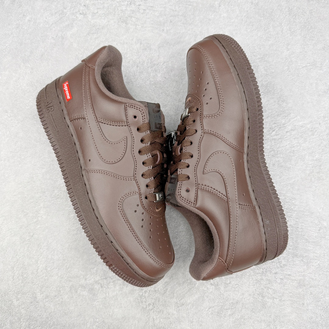  Supreme Air Force 1 Low Baroque Brown  低筒 休闲鞋 板鞋 男鞋 女鞋 波鞋  棕色 CU9225-200