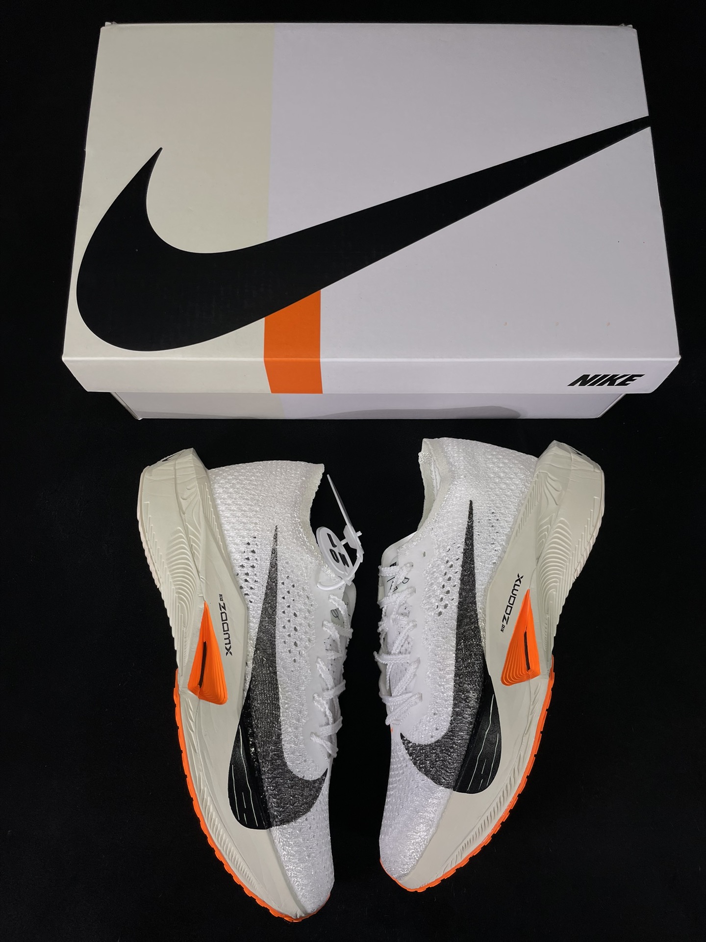TOP ZoomX Vaporfly Next% 3 Prototype  破2 三代  全碳板  低筒 减震防滑 运动鞋 跑步鞋 男鞋 女鞋 波鞋 白橙 DX7957-100