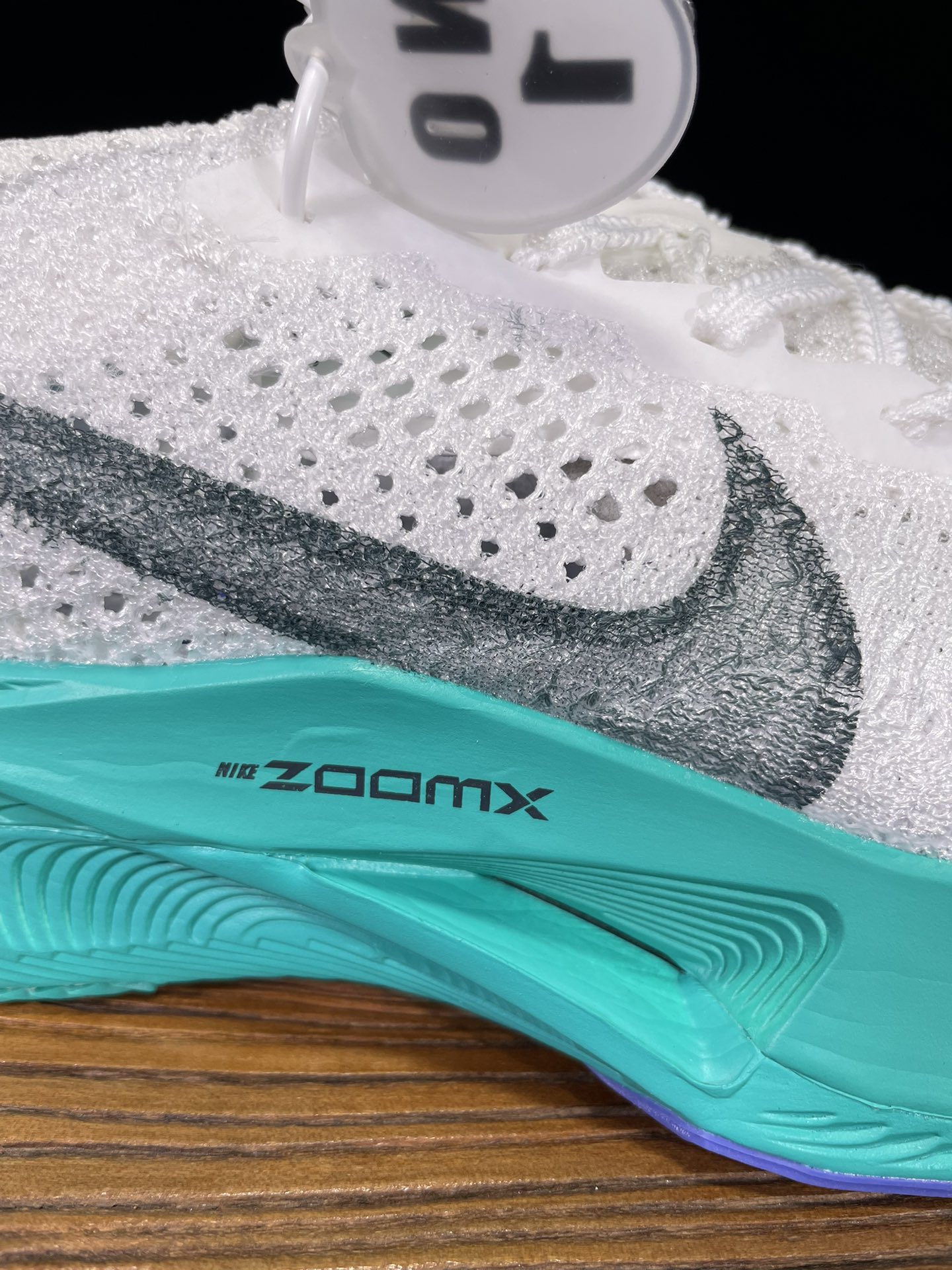   TOP ZoomX Vaporfly Next% 3 Aquatone  破2 三代  全碳板  低筒 减震防滑 运动鞋 跑步鞋 男鞋 女鞋 波鞋 白绿DV4129-102