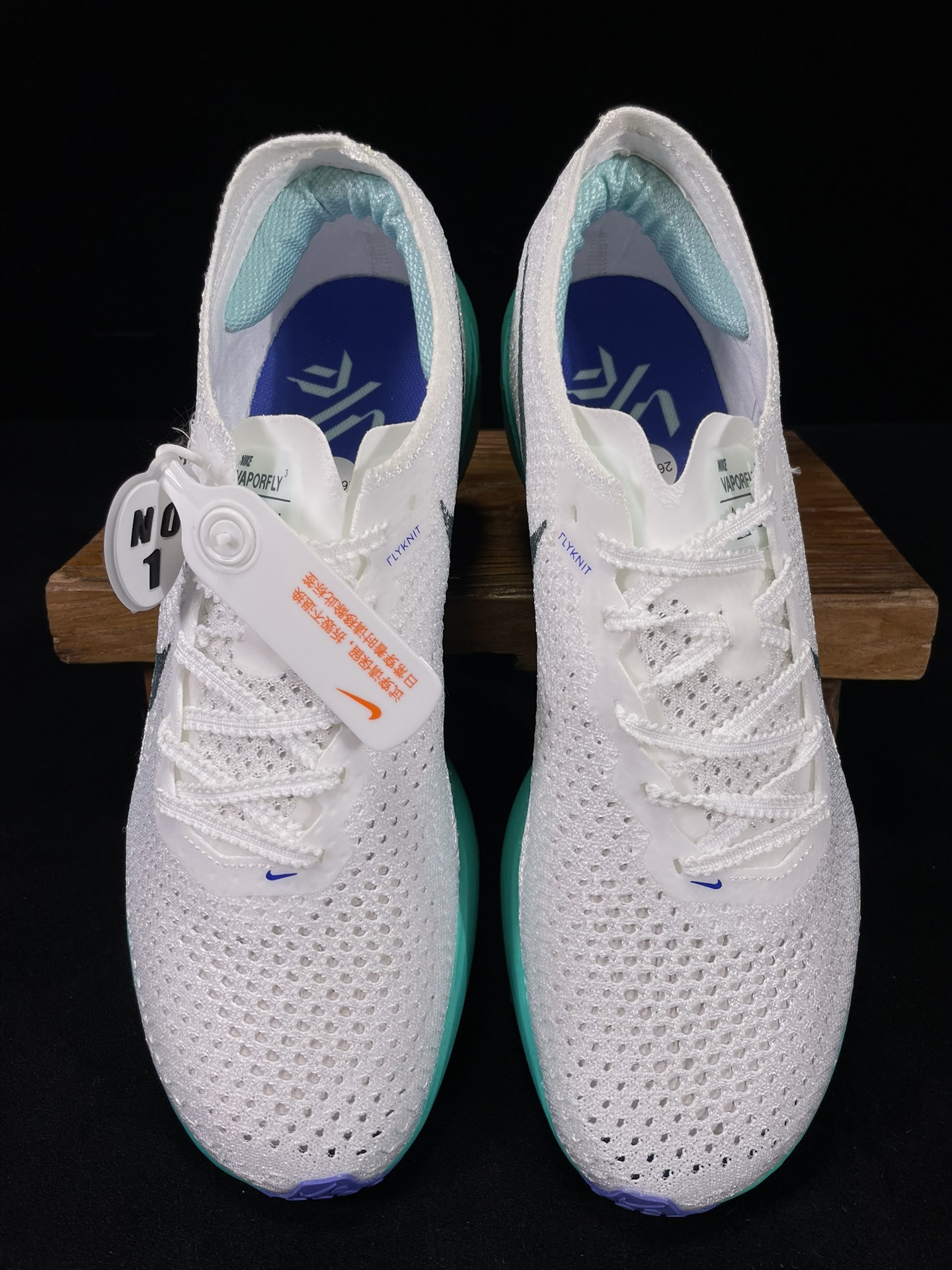   TOP ZoomX Vaporfly Next% 3 Aquatone  破2 三代  全碳板  低筒 减震防滑 运动鞋 跑步鞋 男鞋 女鞋 波鞋 白绿DV4129-102