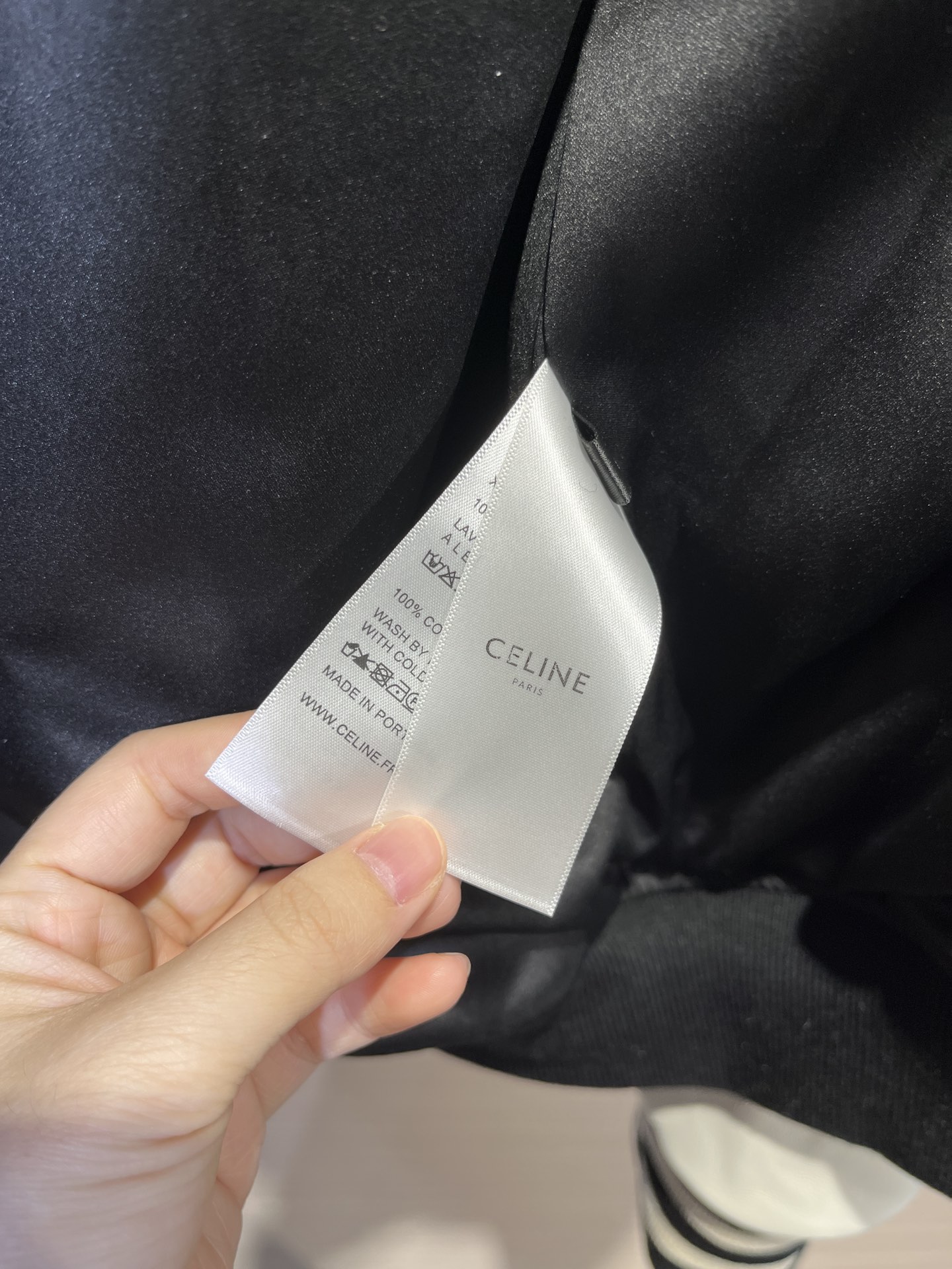 CELINE 赛琳 FW21 大C字母 Logo 学院风 棒球服  宽松 长袖 外套 羊毛 牛皮 皮衣 黑白 2V56D896C-38NO
