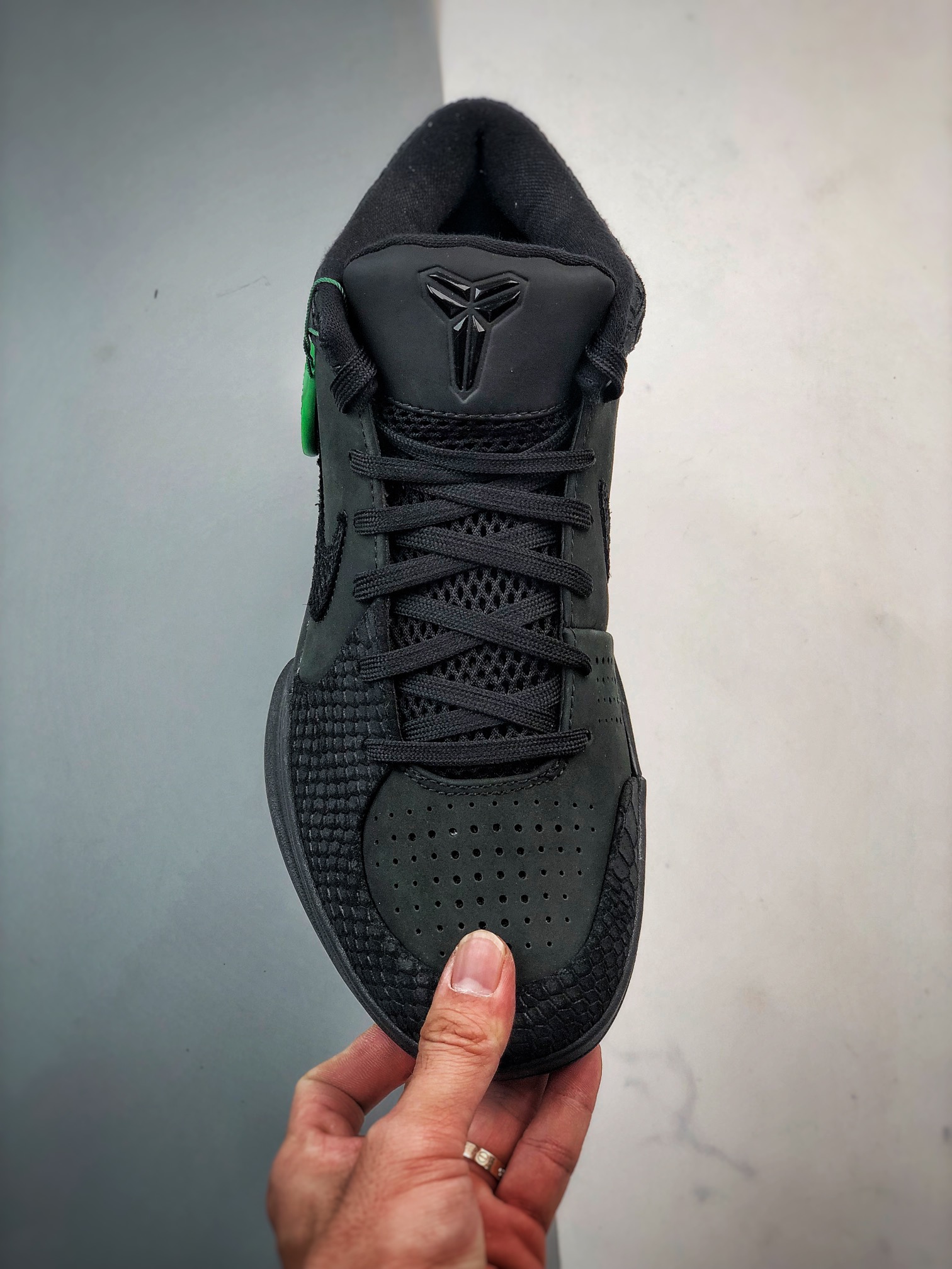  S2外贸 Zoom Kobe4 Protro "Black Mamba 科比 4  低筒   前掌气垫  后掌EVA  篮球鞋 实战鞋 球鞋 男鞋  波鞋 黑曼巴 FQ3544-001