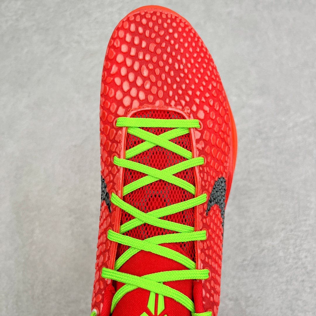 滅世純原 KOBE6 Reverse Grinch  反轉青蜂俠 科比 6   前後氣墊 籃球鞋 實戰鞋 真碳板 波鞋 球鞋 波鞋 男鞋 红色 FV4921-600