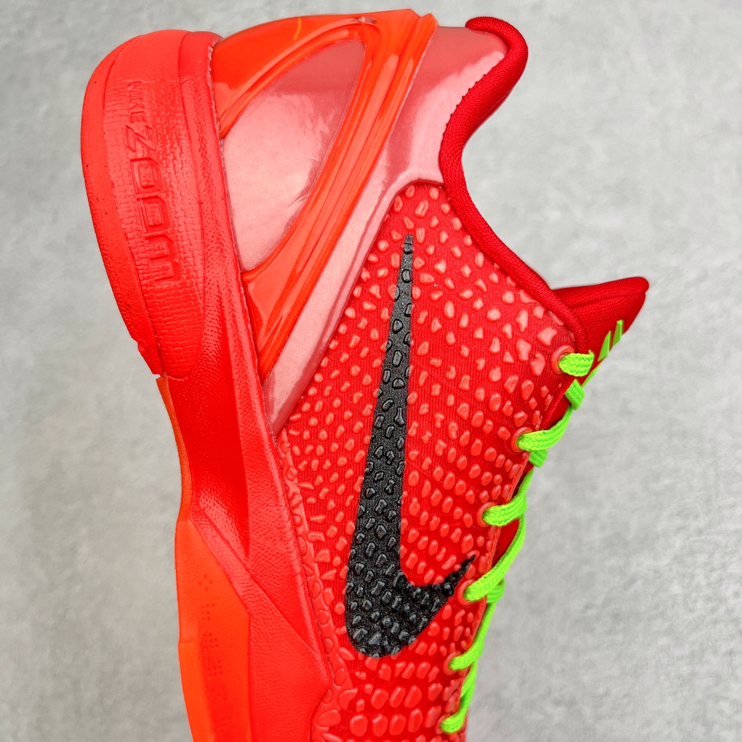 滅世純原 KOBE6 Reverse Grinch  反轉青蜂俠 科比 6   前後氣墊 籃球鞋 實戰鞋 真碳板 波鞋 球鞋 波鞋 男鞋 红色 FV4921-600