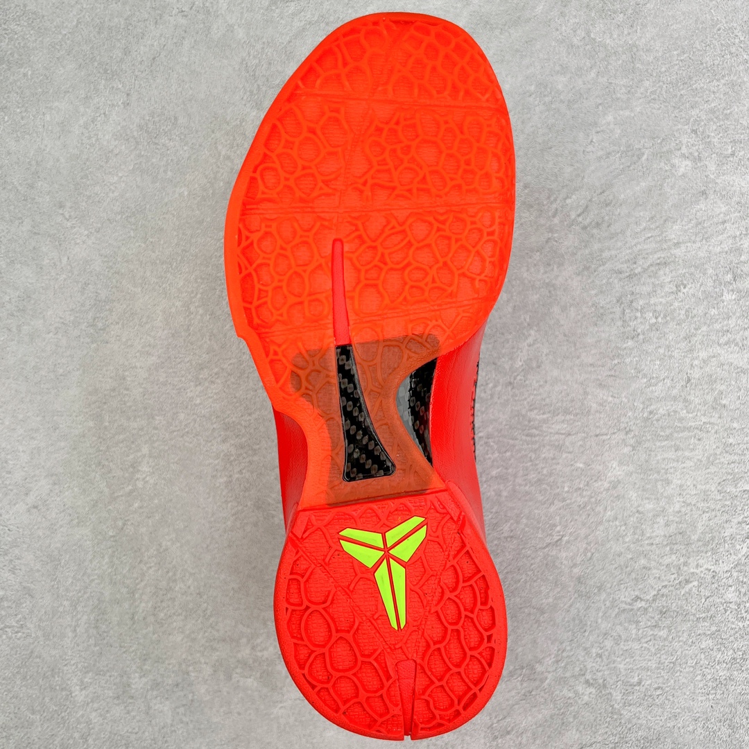 滅世純原 KOBE6 Reverse Grinch  反轉青蜂俠 科比 6   前後氣墊 籃球鞋 實戰鞋 真碳板 波鞋 球鞋 波鞋 男鞋 红色 FV4921-600