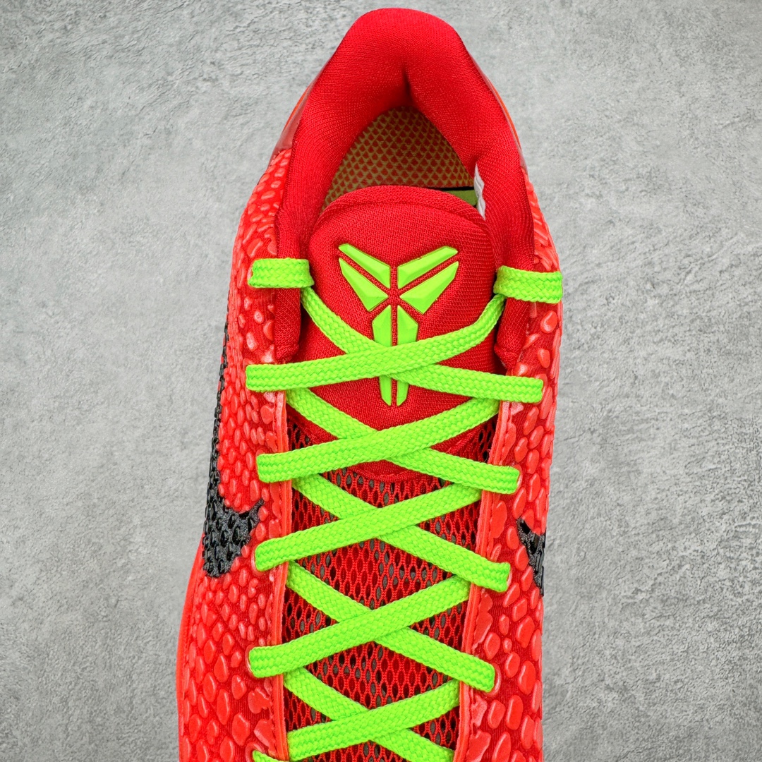 滅世純原 KOBE6 Reverse Grinch  反轉青蜂俠 科比 6   前後氣墊 籃球鞋 實戰鞋 真碳板 波鞋 球鞋 波鞋 男鞋 红色 FV4921-600