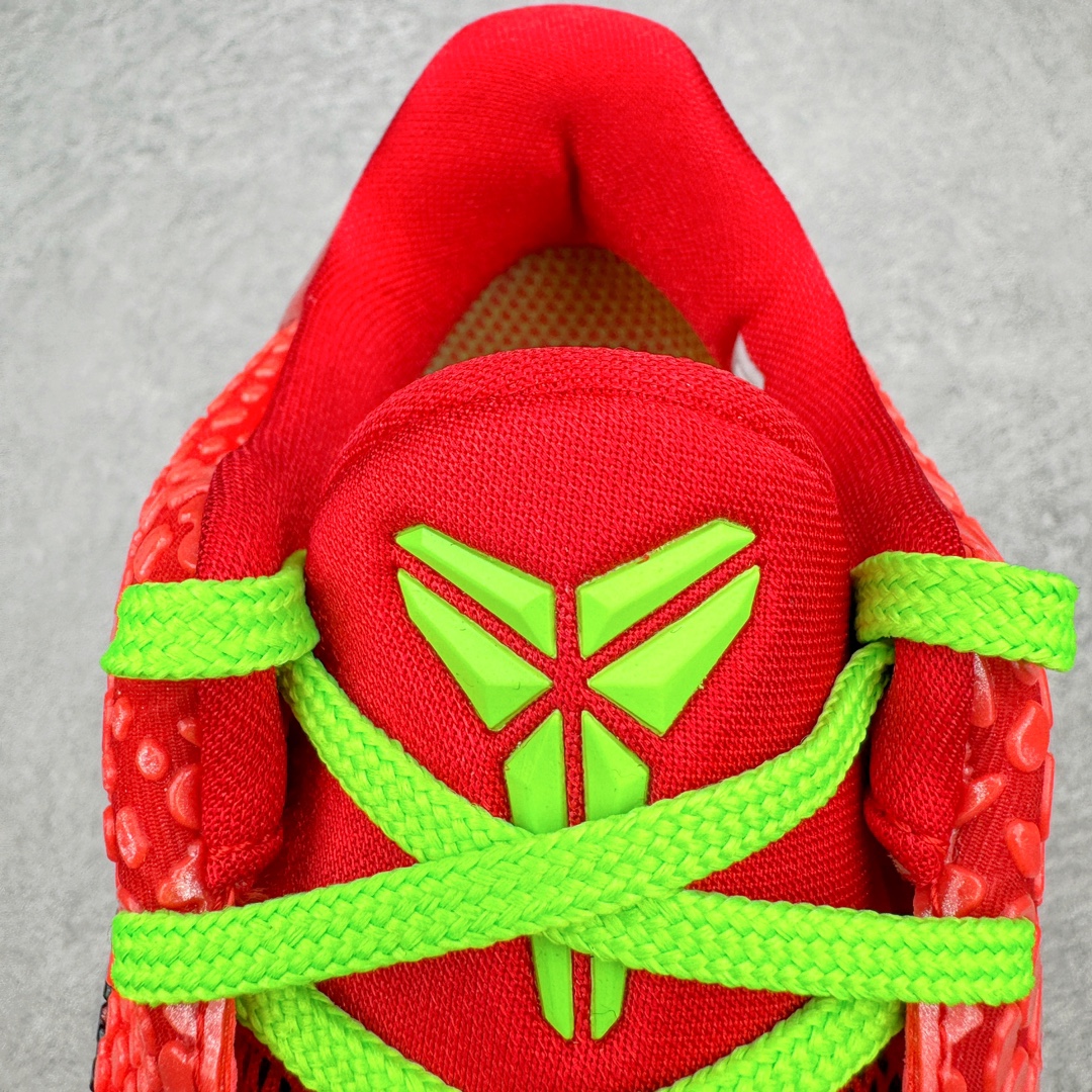 滅世純原 KOBE6 Reverse Grinch  反轉青蜂俠 科比 6   前後氣墊 籃球鞋 實戰鞋 真碳板 波鞋 球鞋 波鞋 男鞋 红色 FV4921-600