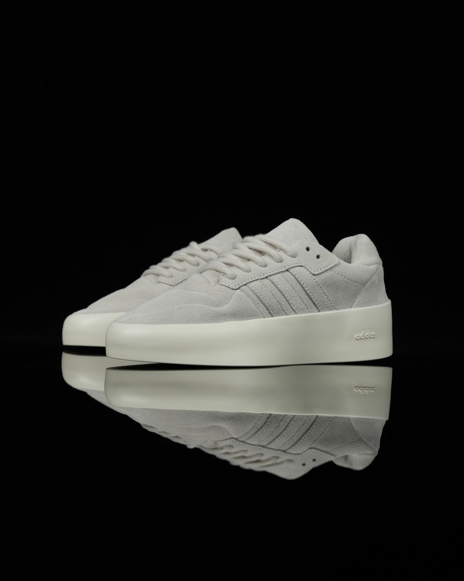 FEAR OF GOD FOG Adidas Athletics 86 Lo 联名款 低筒 复古板鞋 休闲鞋 男鞋 女鞋 浅灰 IE6215