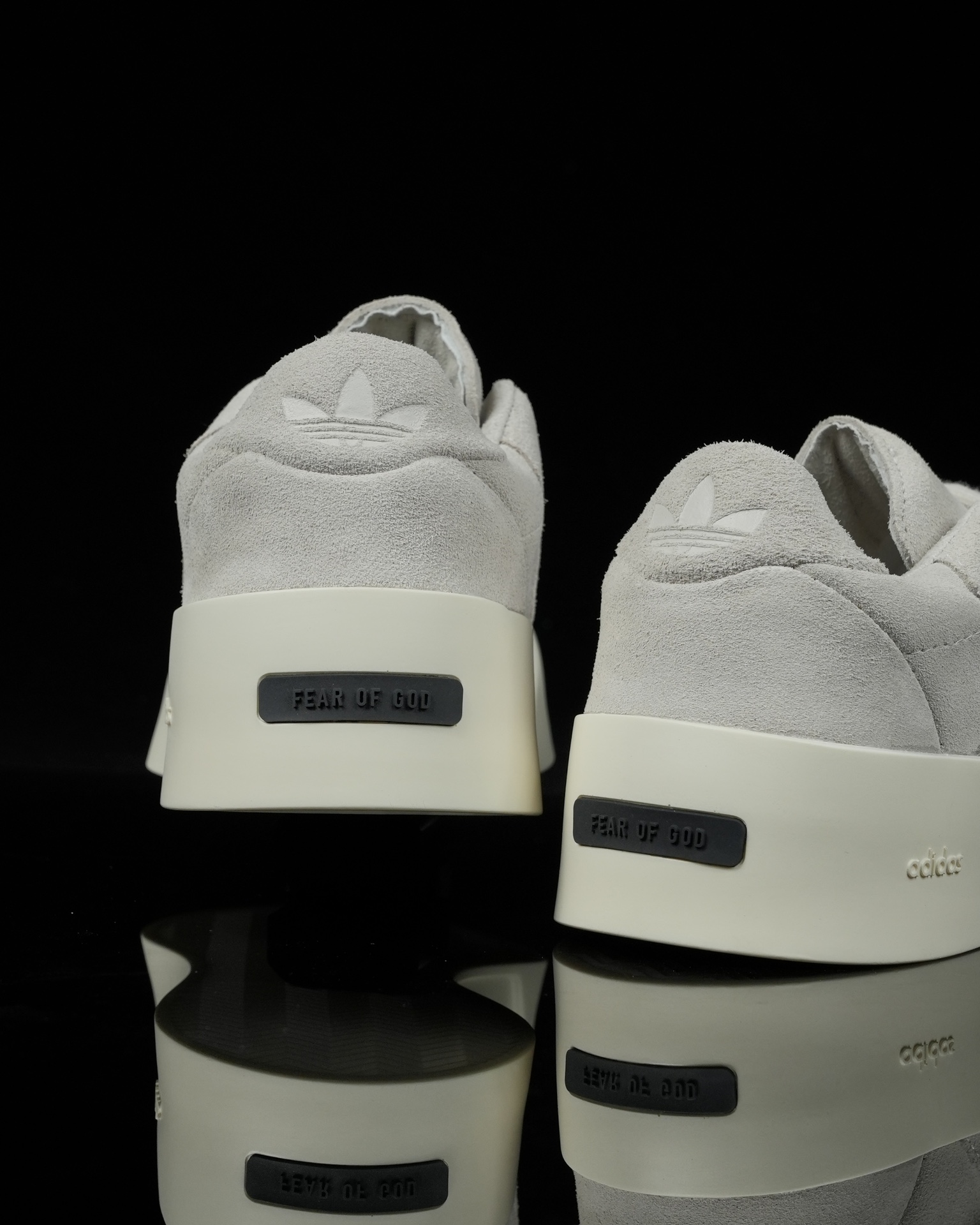 FEAR OF GOD FOG Adidas Athletics 86 Lo 联名款 低筒 复古板鞋 休闲鞋 男鞋 女鞋 浅灰 IE6215