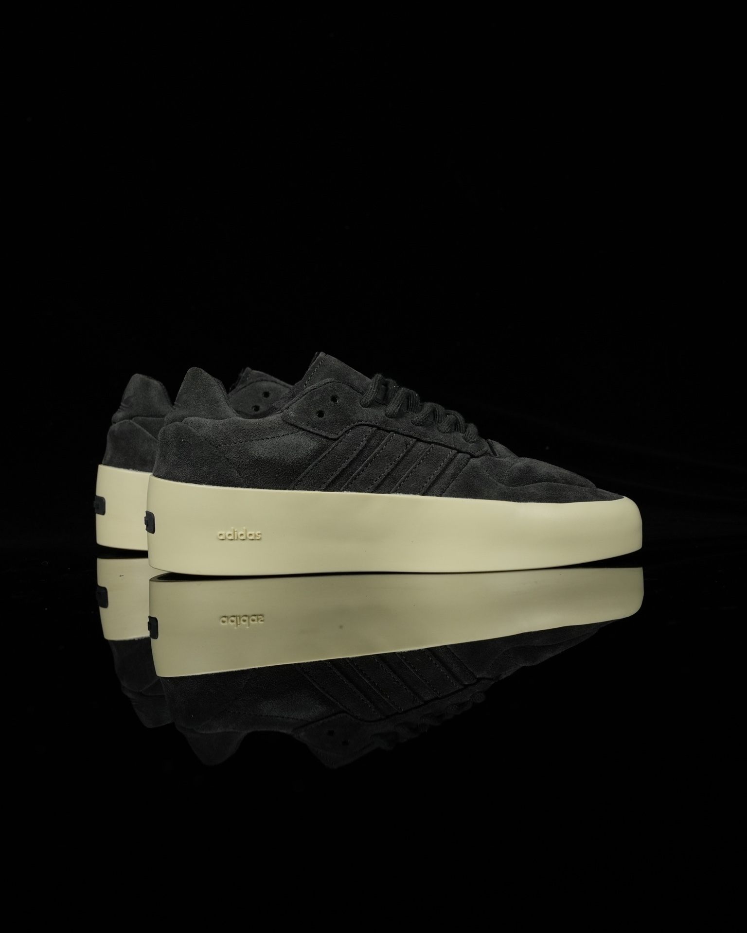  FEAR OF GOD FOG Adidas Athletics 86 Lo 联名款 低筒 复古板鞋 休闲鞋 男鞋 女鞋 黑色 IG6633