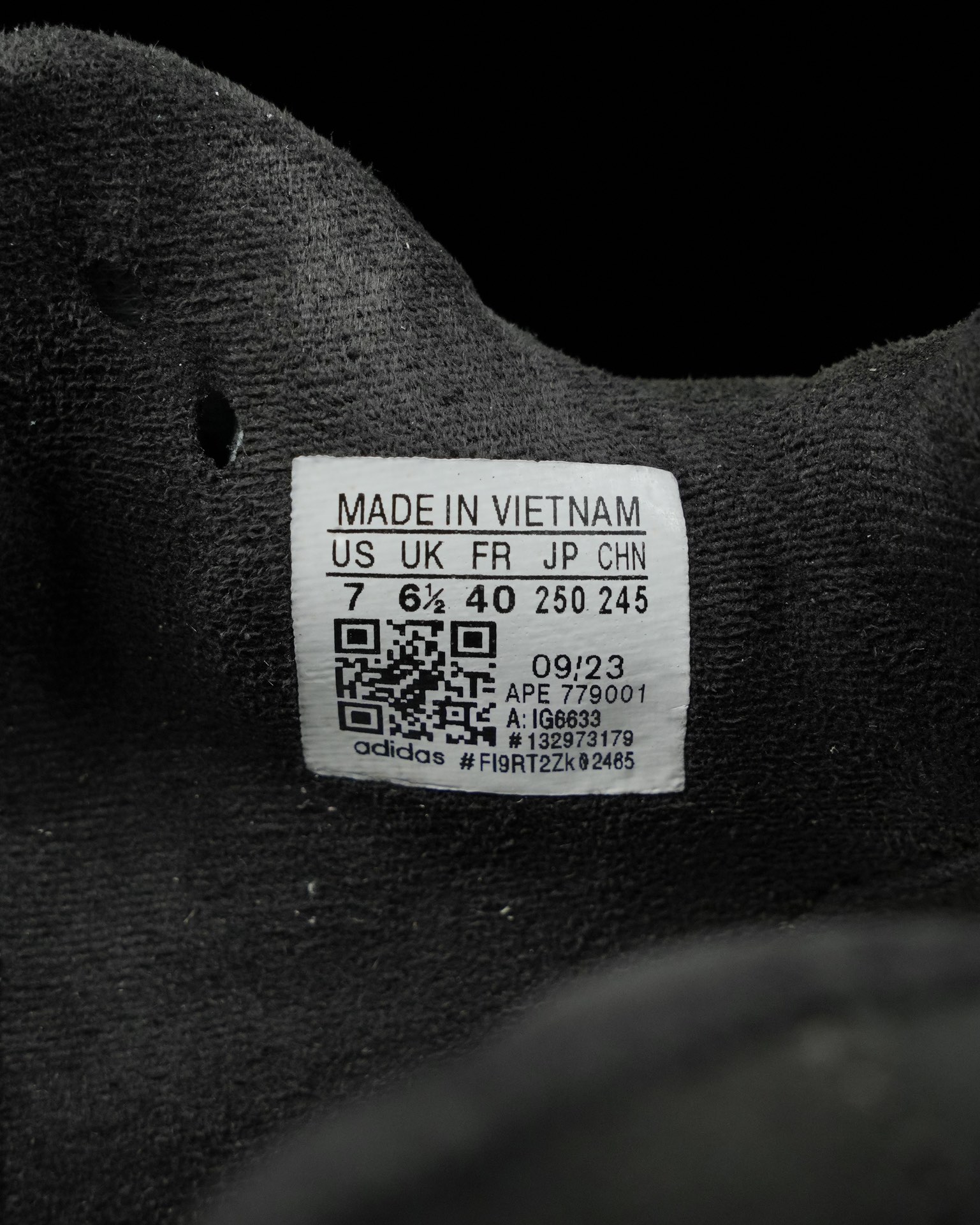  FEAR OF GOD FOG Adidas Athletics 86 Lo 联名款 低筒 复古板鞋 休闲鞋 男鞋 女鞋 黑色 IG6633