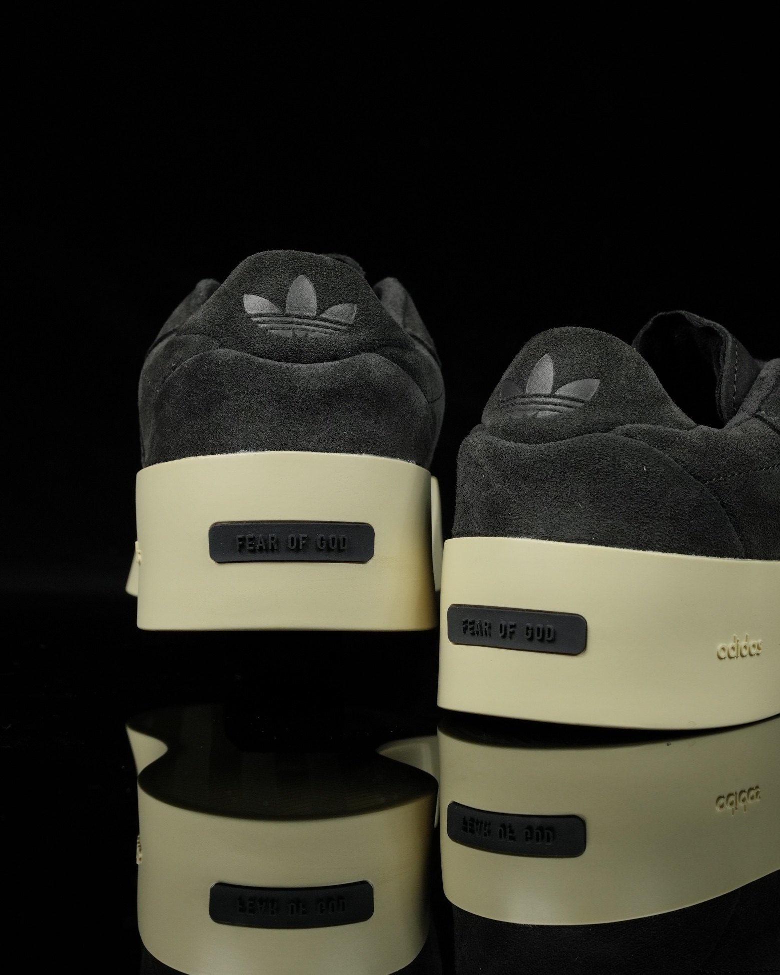  FEAR OF GOD FOG Adidas Athletics 86 Lo 联名款 低筒 复古板鞋 休闲鞋 男鞋 女鞋 黑色 IG6633