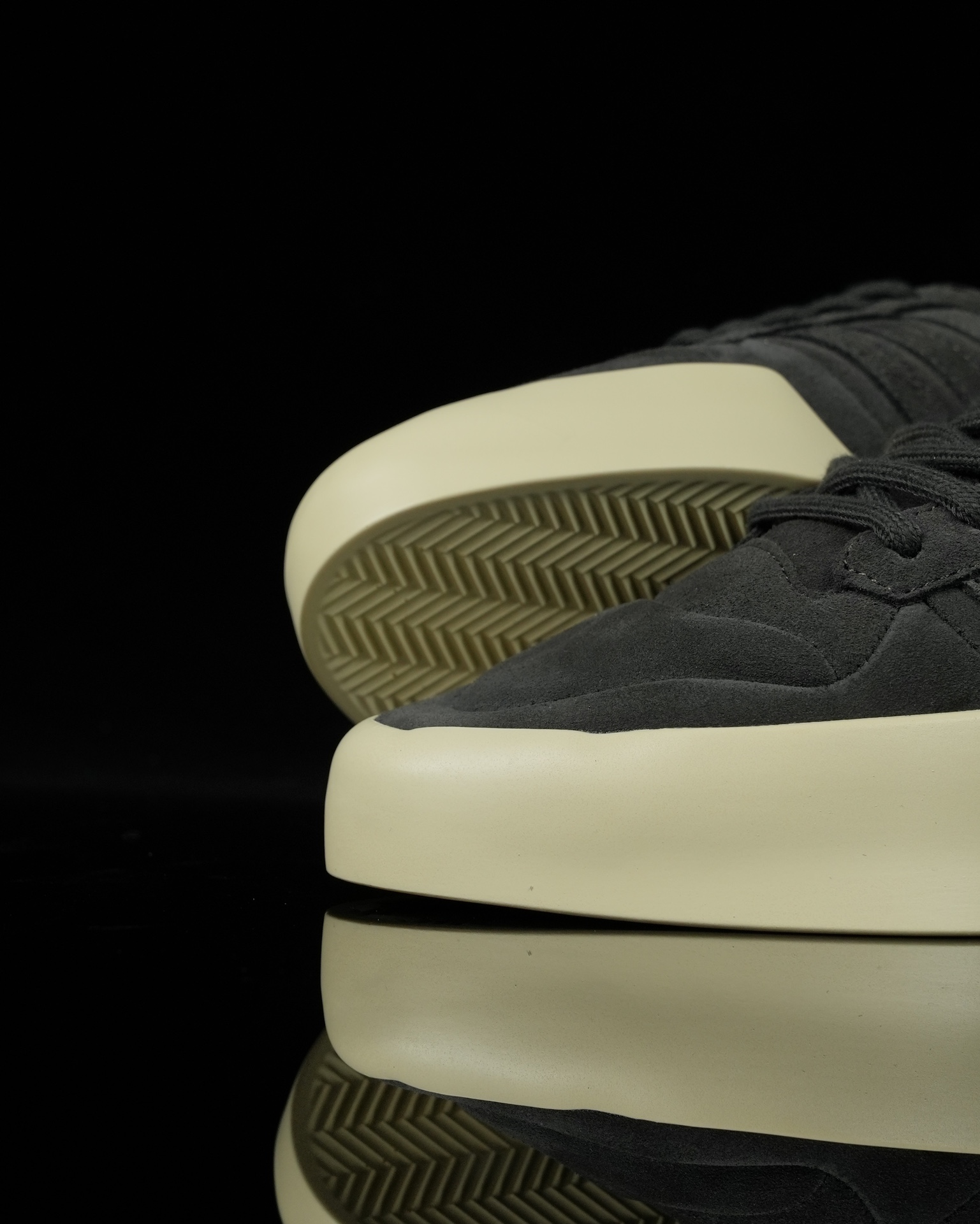  FEAR OF GOD FOG Adidas Athletics 86 Lo 联名款 低筒 复古板鞋 休闲鞋 男鞋 女鞋 黑色 IG6633