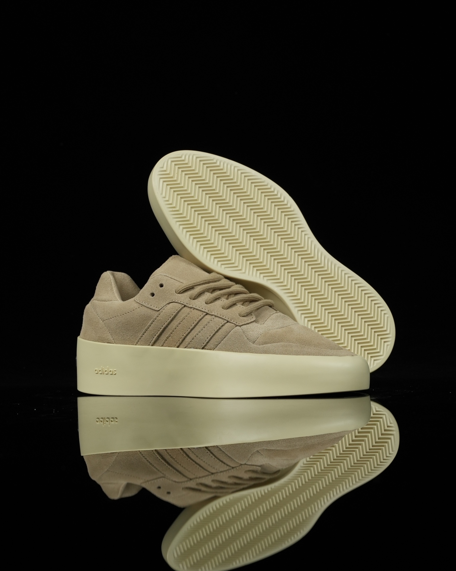 FEAR OF GOD FOG Adidas Athletics 86 Lo 联名款 低筒 复古板鞋 休闲鞋 男鞋 女鞋 卡其 IE6213