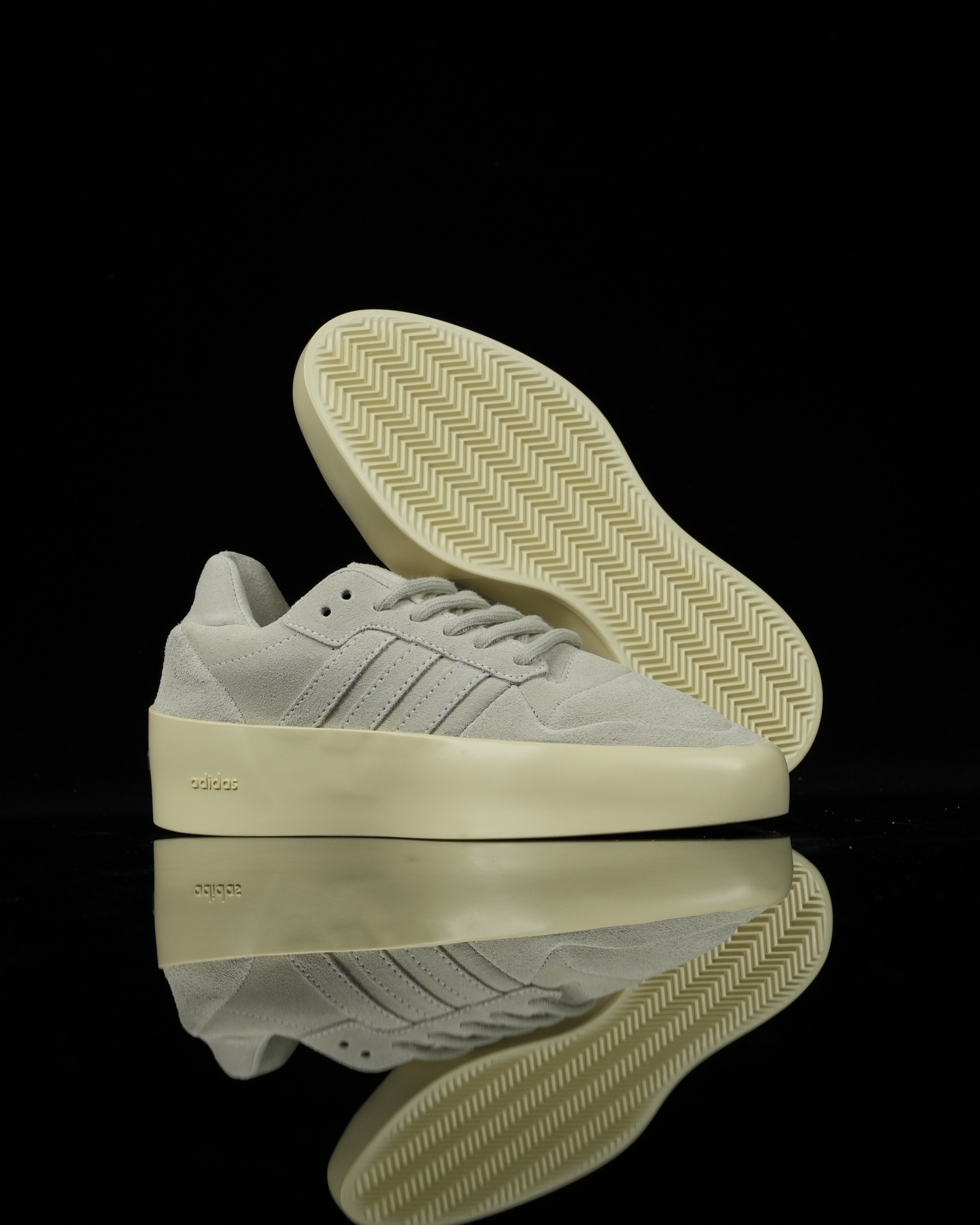  FEAR OF GOD FOG Adidas Athletics 86 Lo 联名款 低筒 复古板鞋 休闲鞋 男鞋 女鞋 深灰