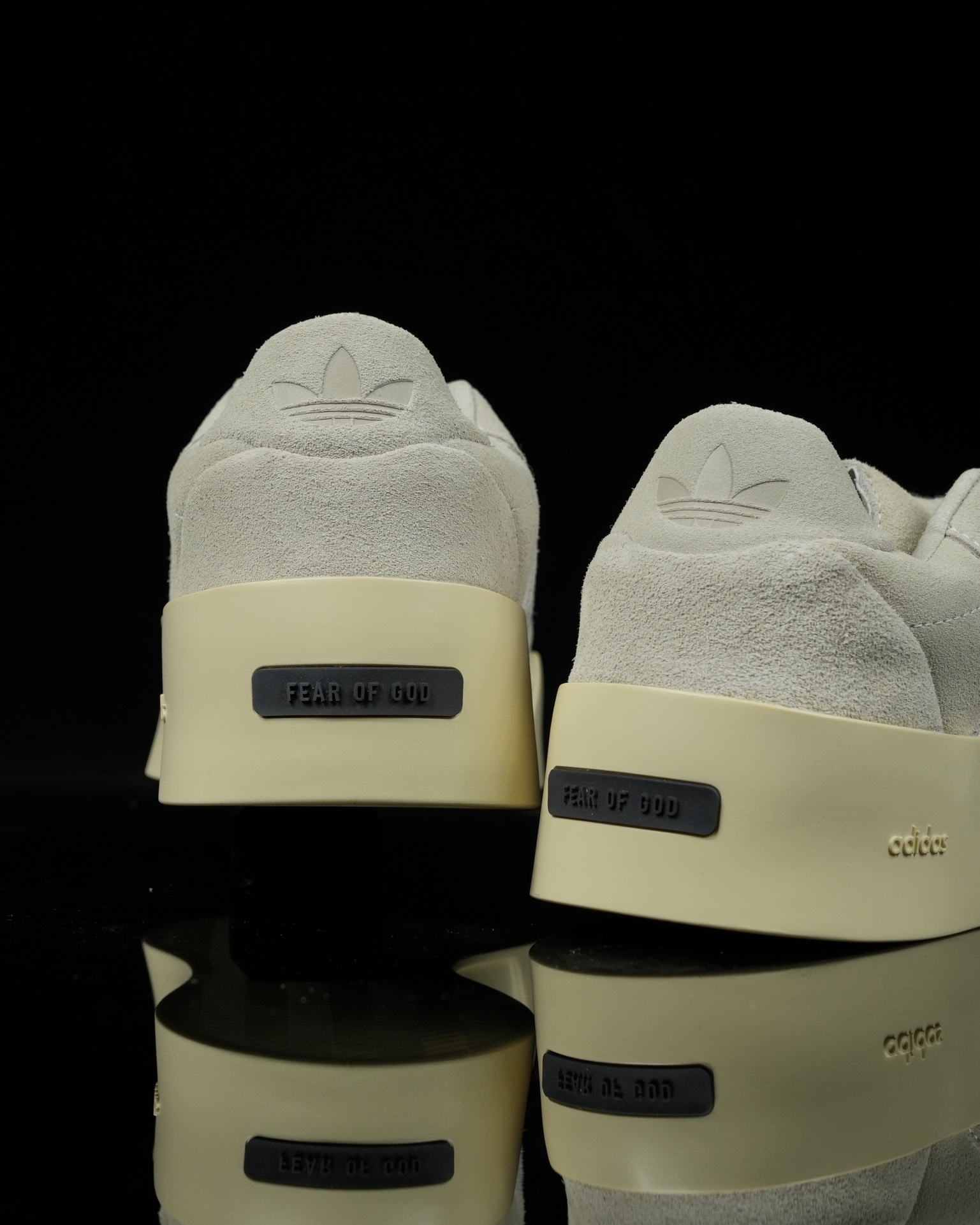  FEAR OF GOD FOG Adidas Athletics 86 Lo 联名款 低筒 复古板鞋 休闲鞋 男鞋 女鞋 深灰