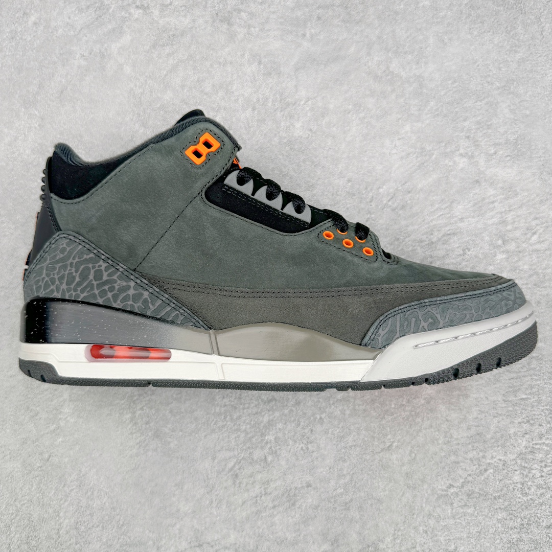  Air Jordan 3 Retro Fear AJ3 中筒 休闲鞋 篮球鞋 板鞋 男鞋 黑金 波鞋 恐惧 黑色 CT8532-080