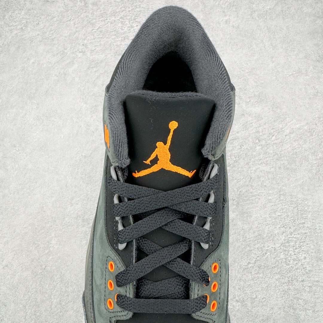  Air Jordan 3 Retro Fear AJ3 中筒 休闲鞋 篮球鞋 板鞋 男鞋 黑金 波鞋 恐惧 黑色 CT8532-080