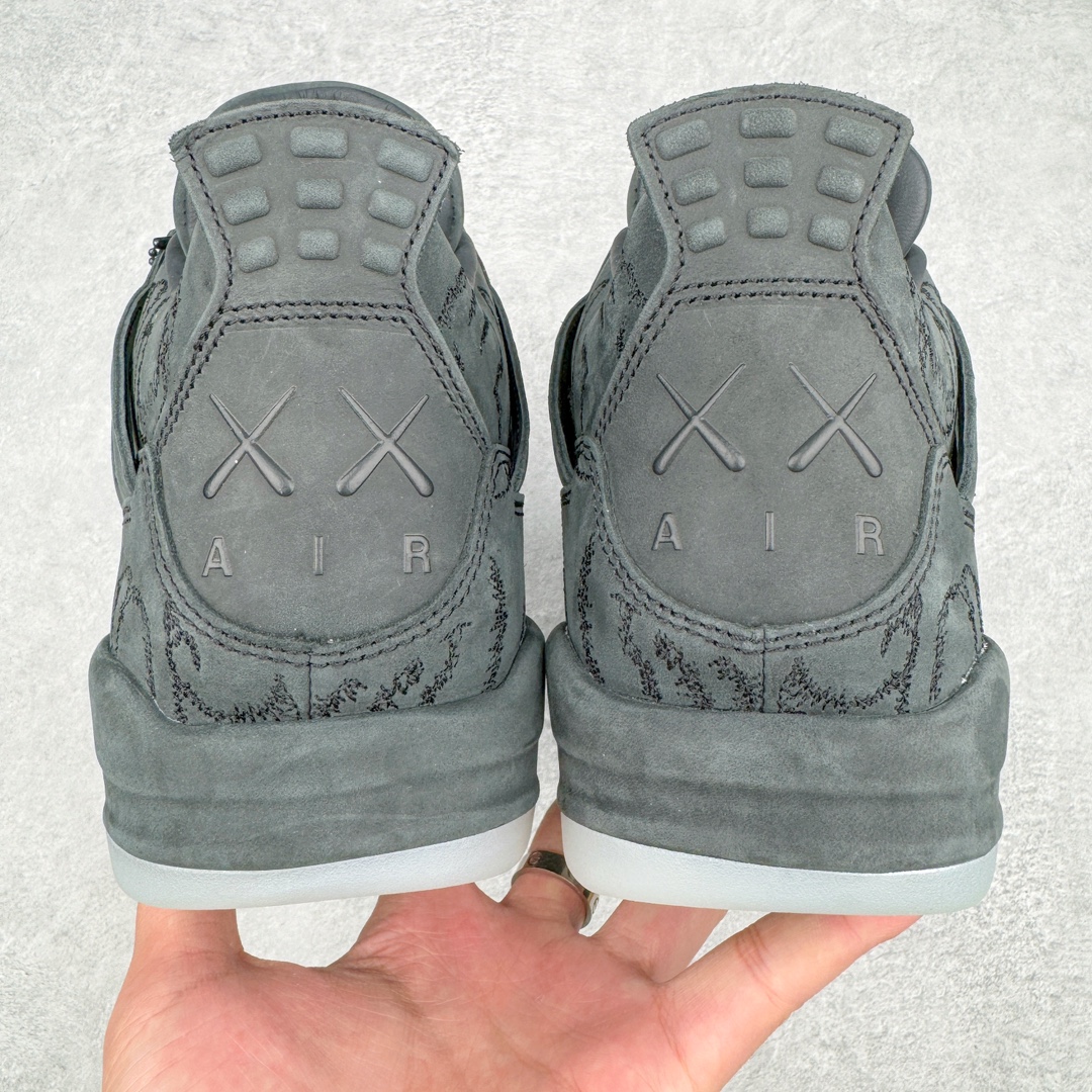  Kaws  Air Jordan 4 AJ4 Retro  Black 夜光 低筒 男鞋 女鞋 籃球鞋 板鞋 波鞋 黑色 930155-001