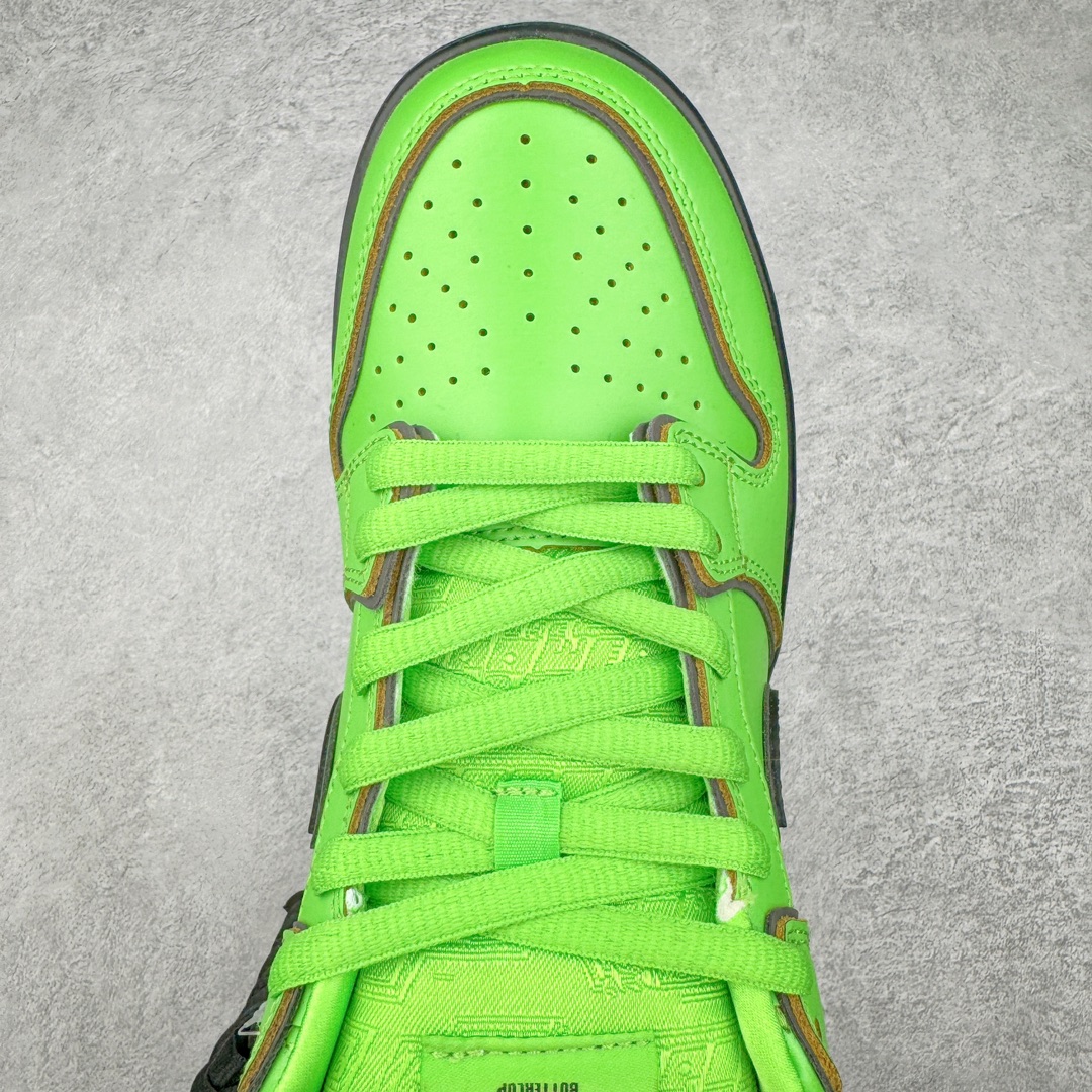  The Powerpuff Girls Dunk SB Low  低筒 休闲鞋 板鞋 波鞋 男鞋 女鞋 波鞋  飞天小女警联名 绿色 FD8319-300