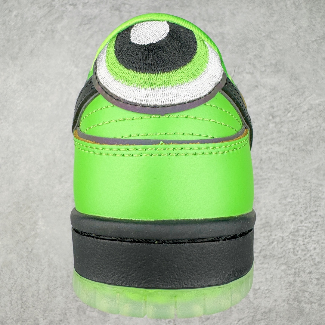  The Powerpuff Girls Dunk SB Low  低筒 休闲鞋 板鞋 波鞋 男鞋 女鞋 波鞋  飞天小女警联名 绿色 FD8319-300